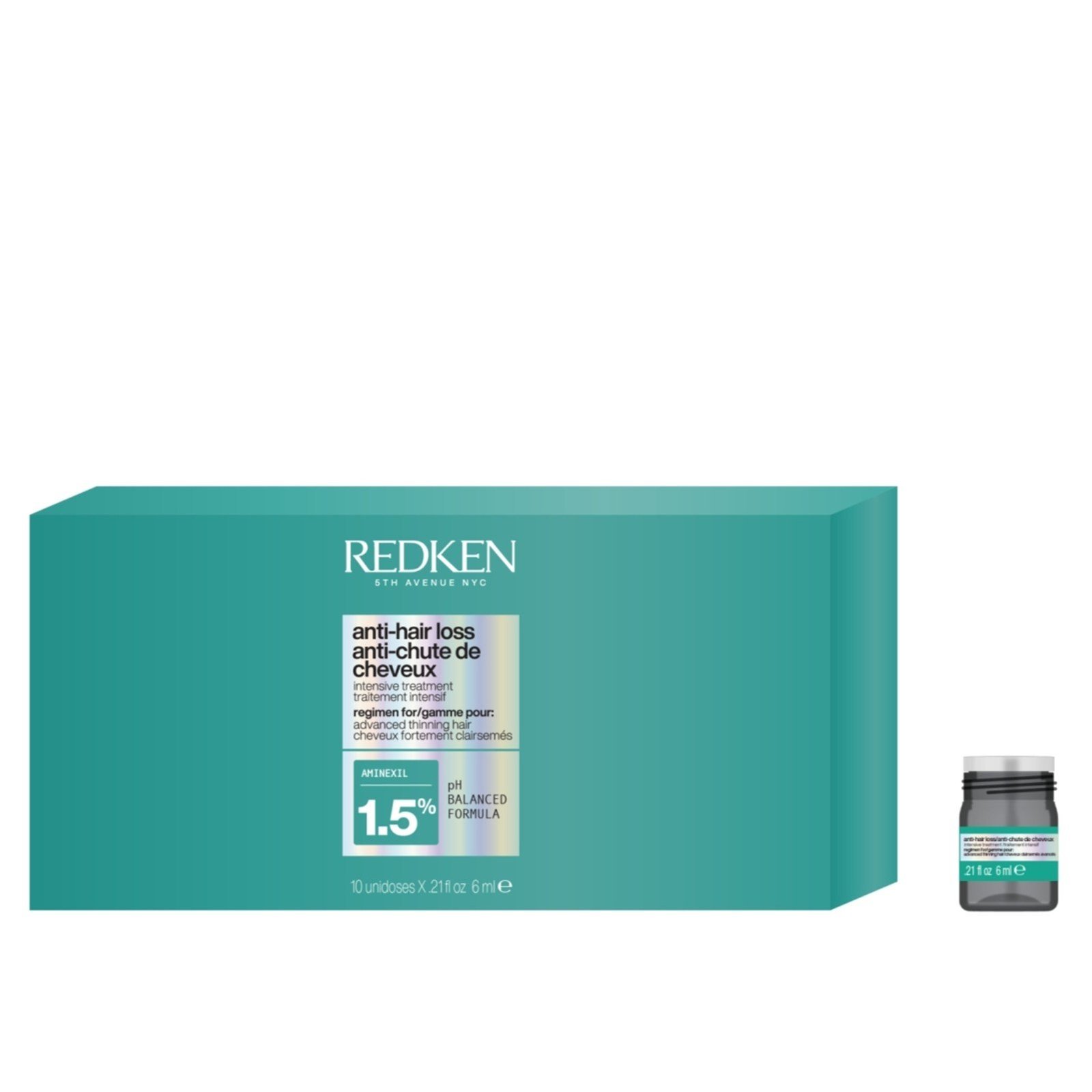 Redken Acidic Grow Full Anti-Hair Loss Intensive Treatment 10x6ml