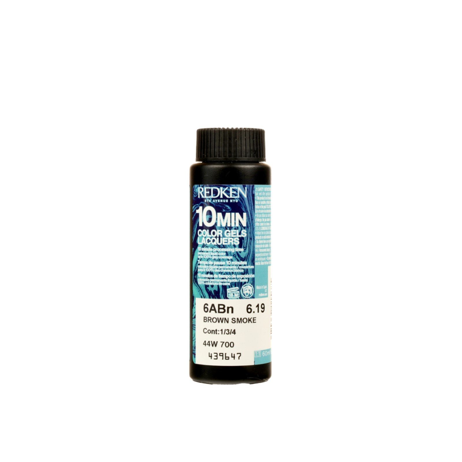 Redken لون Gels Lacquers 10 Minute صبغة دائمة 6ABn Brown Smoke 60ml