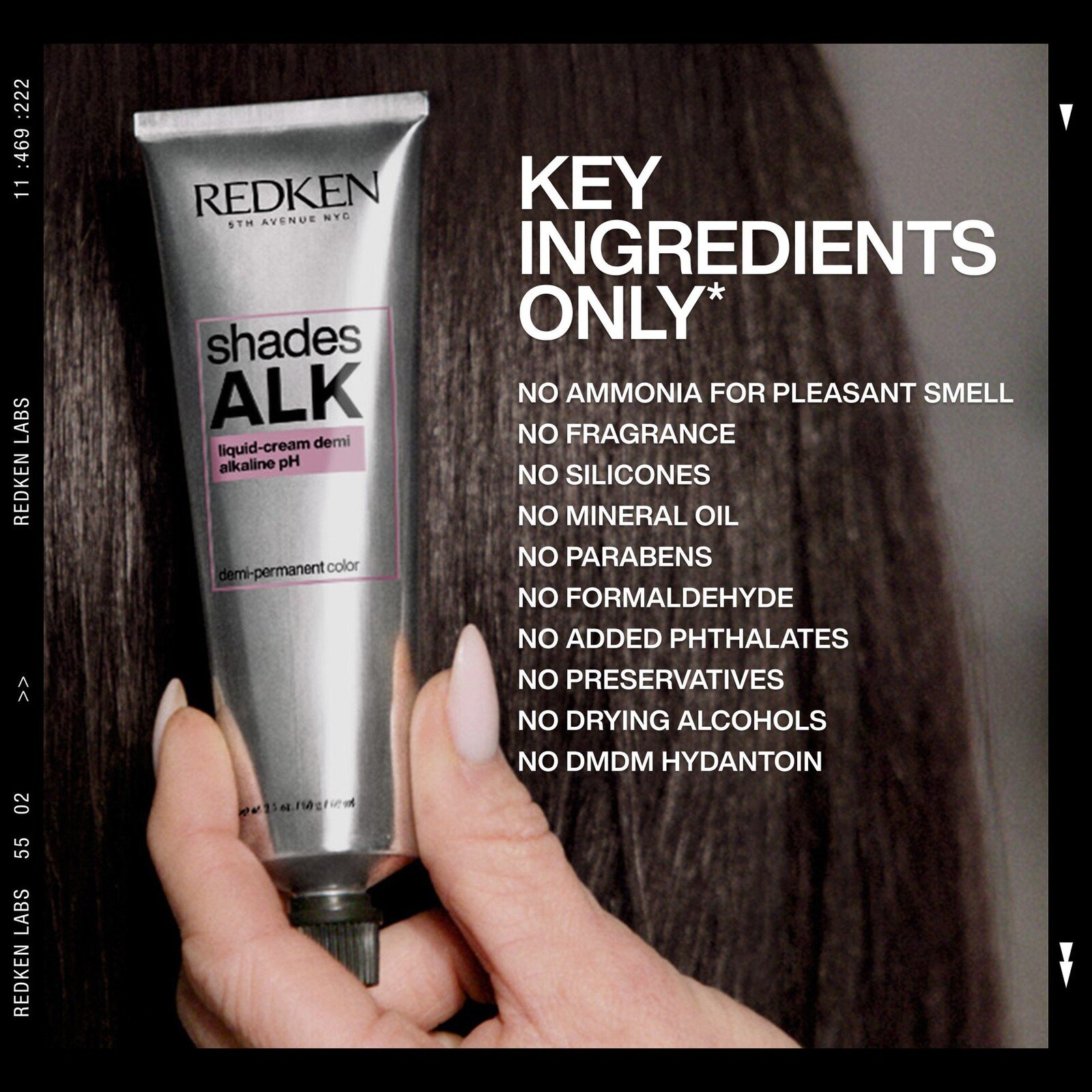 Redken Shades ALK Tinte Capilar Demi-Permanente en Crema Líquida pH Alcalino 8AB Snow Moon 60ml