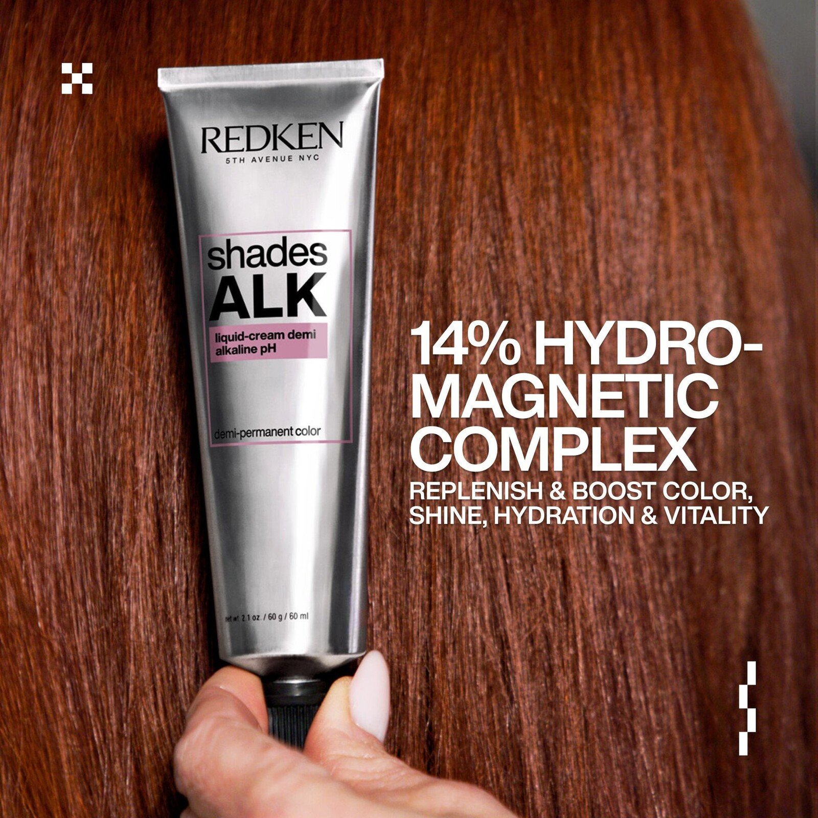 Redken Shades ALK Tinte Capilar Demi-Permanente Crema Líquida pH Alcalino Clear 60ml
