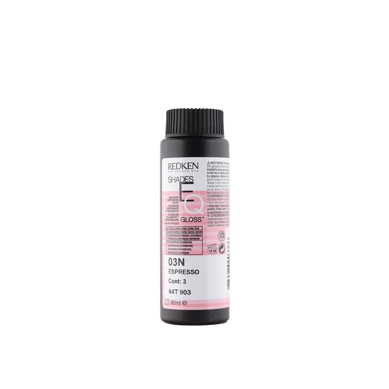 Redken Shades EQ Gloss Demi-Permanent Hair Dye 03N Espresso 60ml