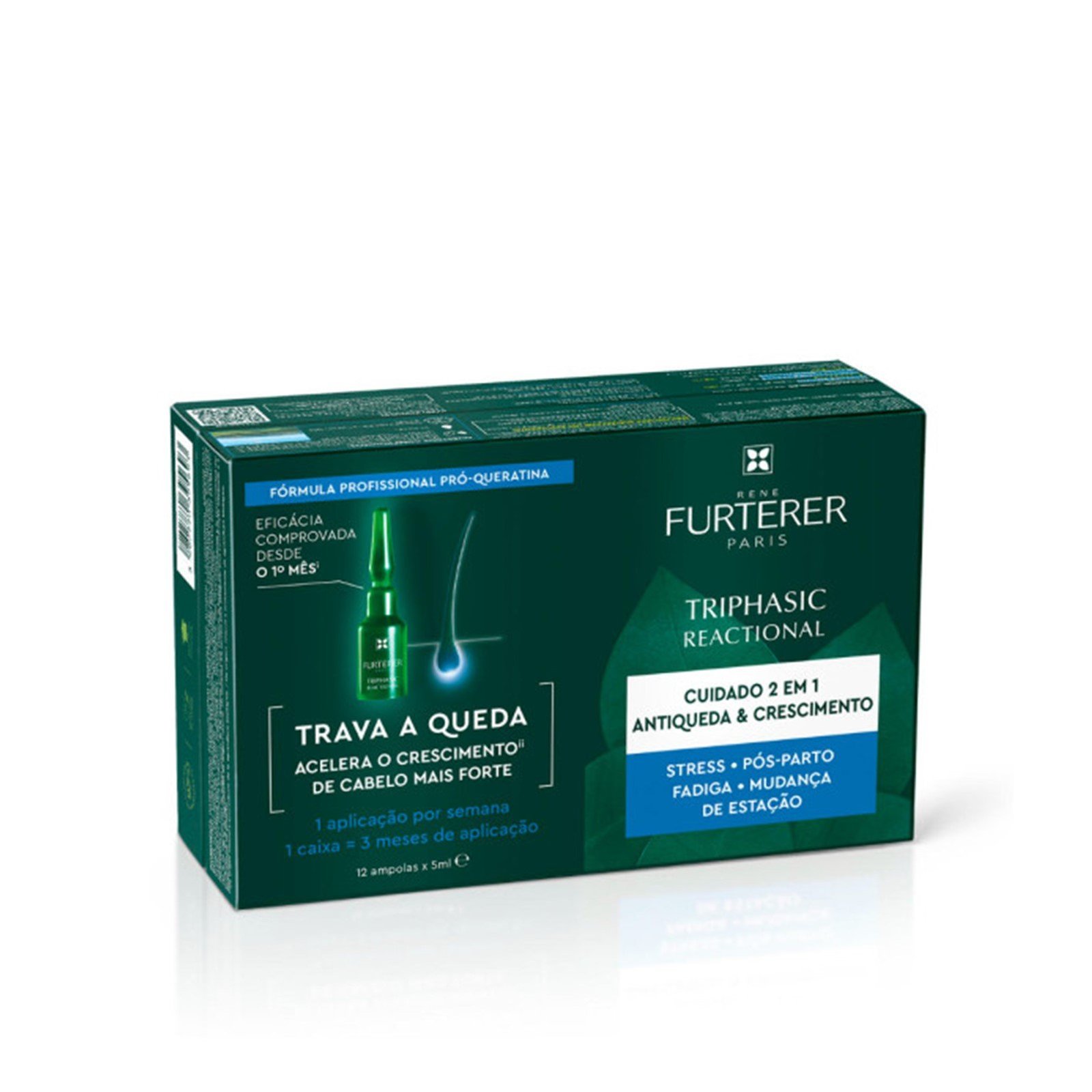 René Furterer Triphasic Sérum Anticaída Reaccional 12x5ml