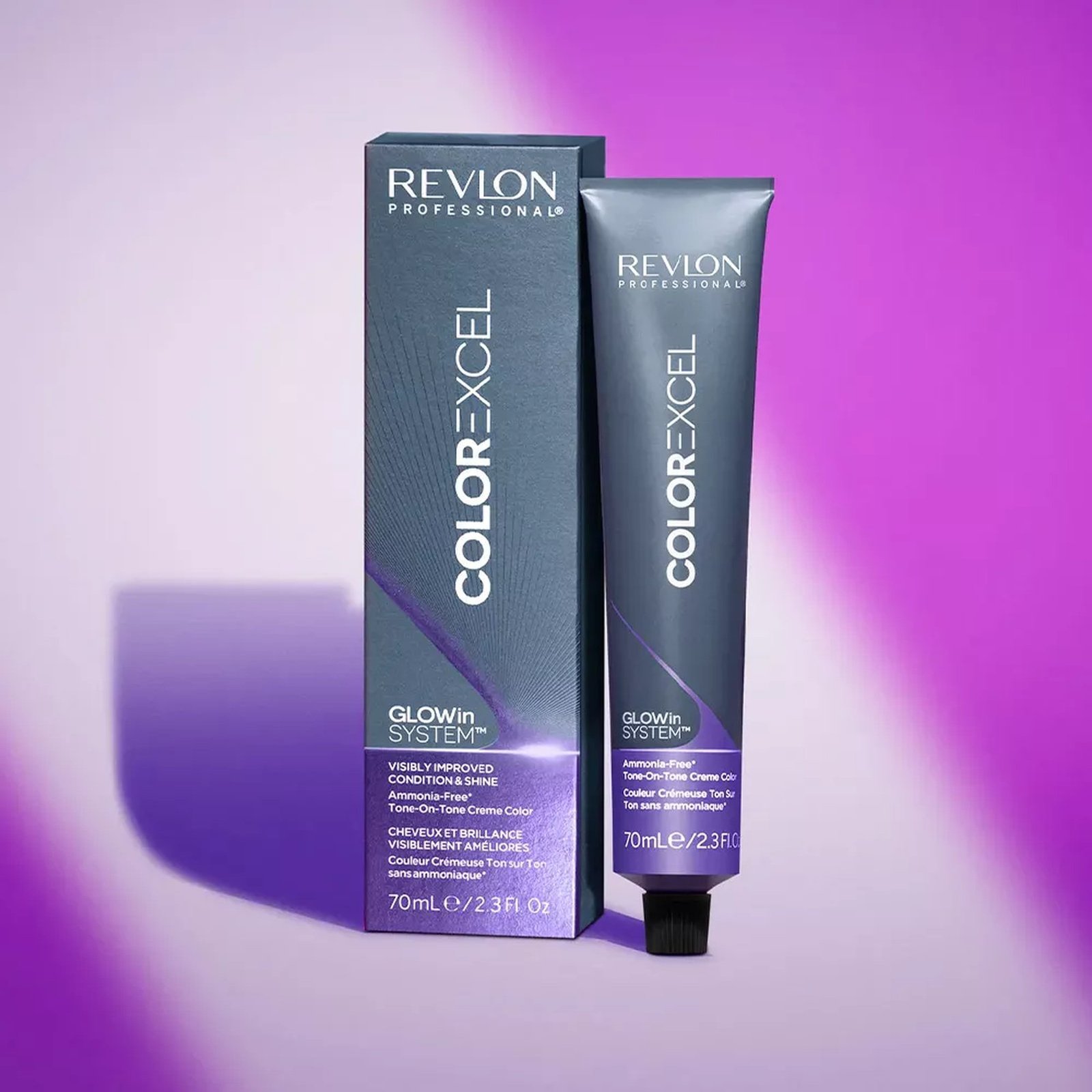 Revlon Professional Color Excel Tone-On-Tone Hair Dye 6.4 Dark Copper Blonde 70ml