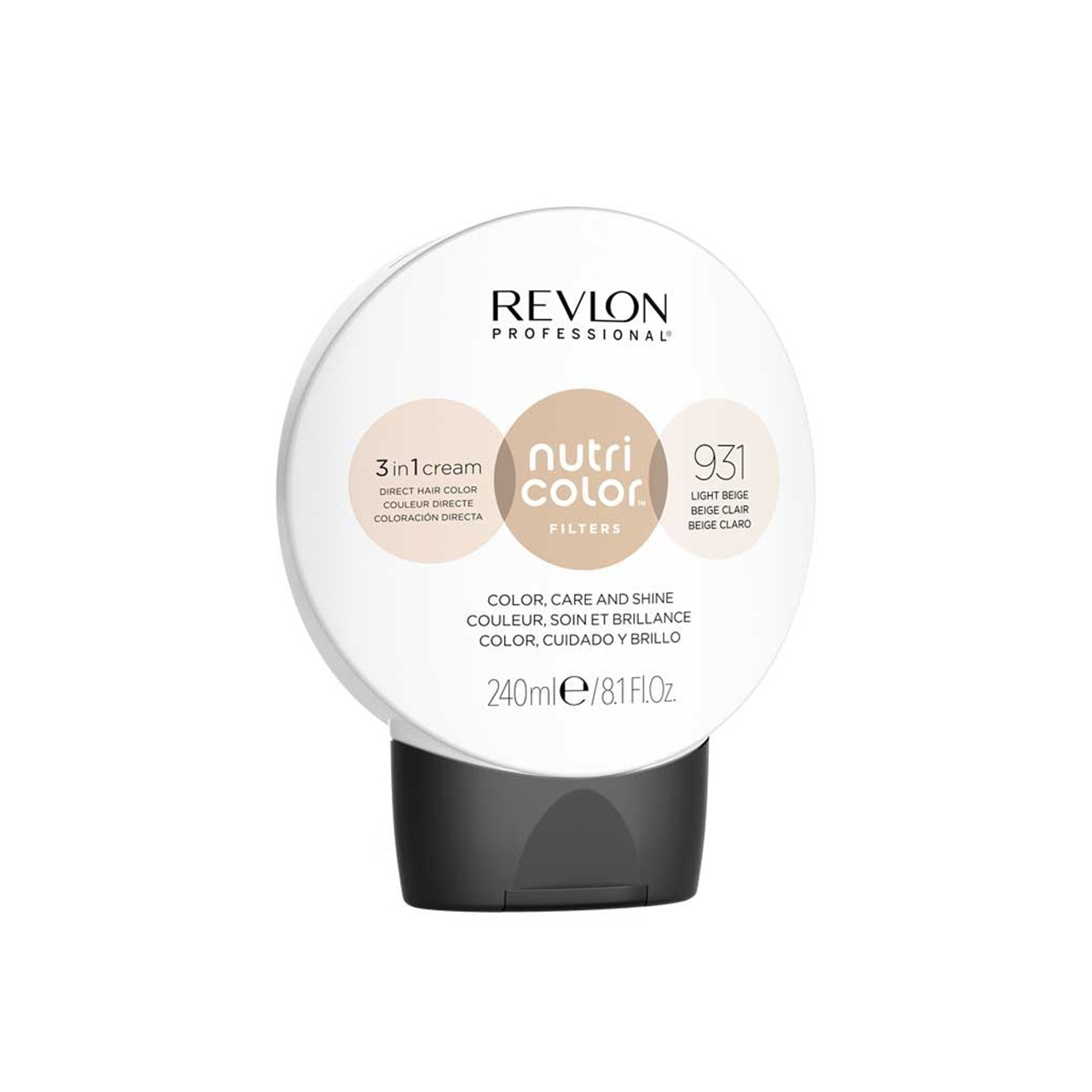 Revlon Professional Nutri Color Filters 3-In-1 Cream Hair Dye 240ml
