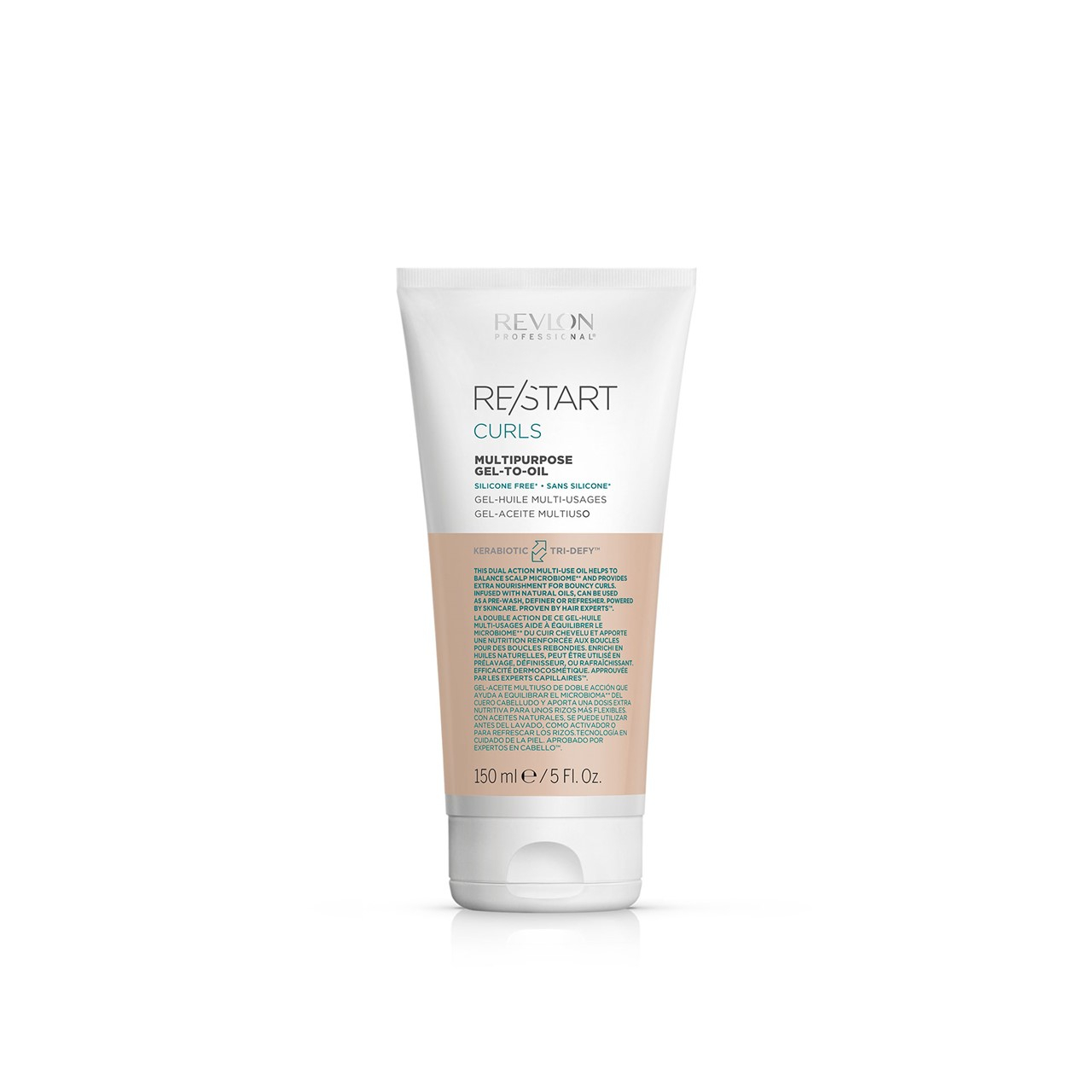 Revlon Professional Re/Start Curls Multifunctionele Gel-naar-Olie 150ml