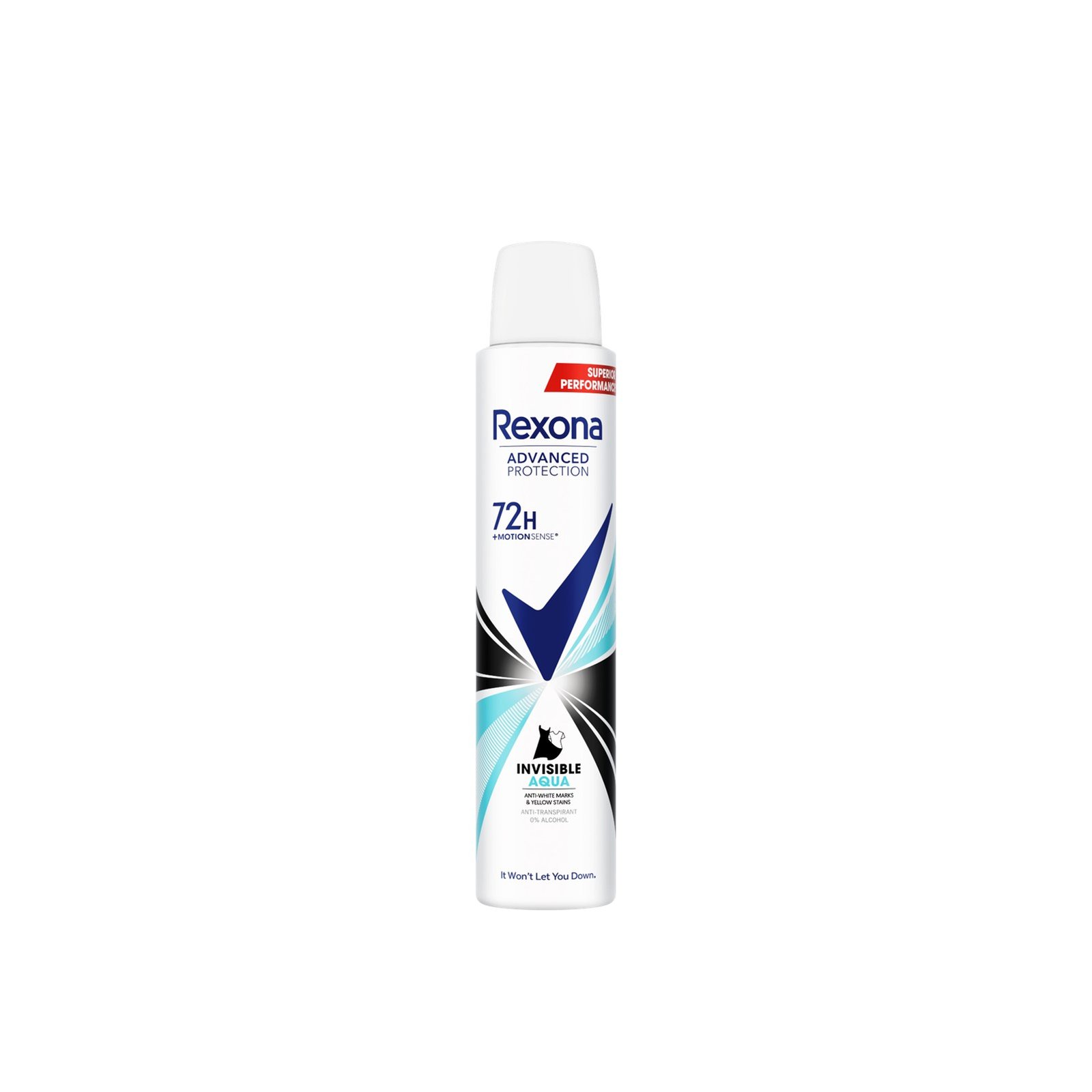 Rexona Advanced Protection Invisible Aqua Spray Antitranspirante 72h 200ml