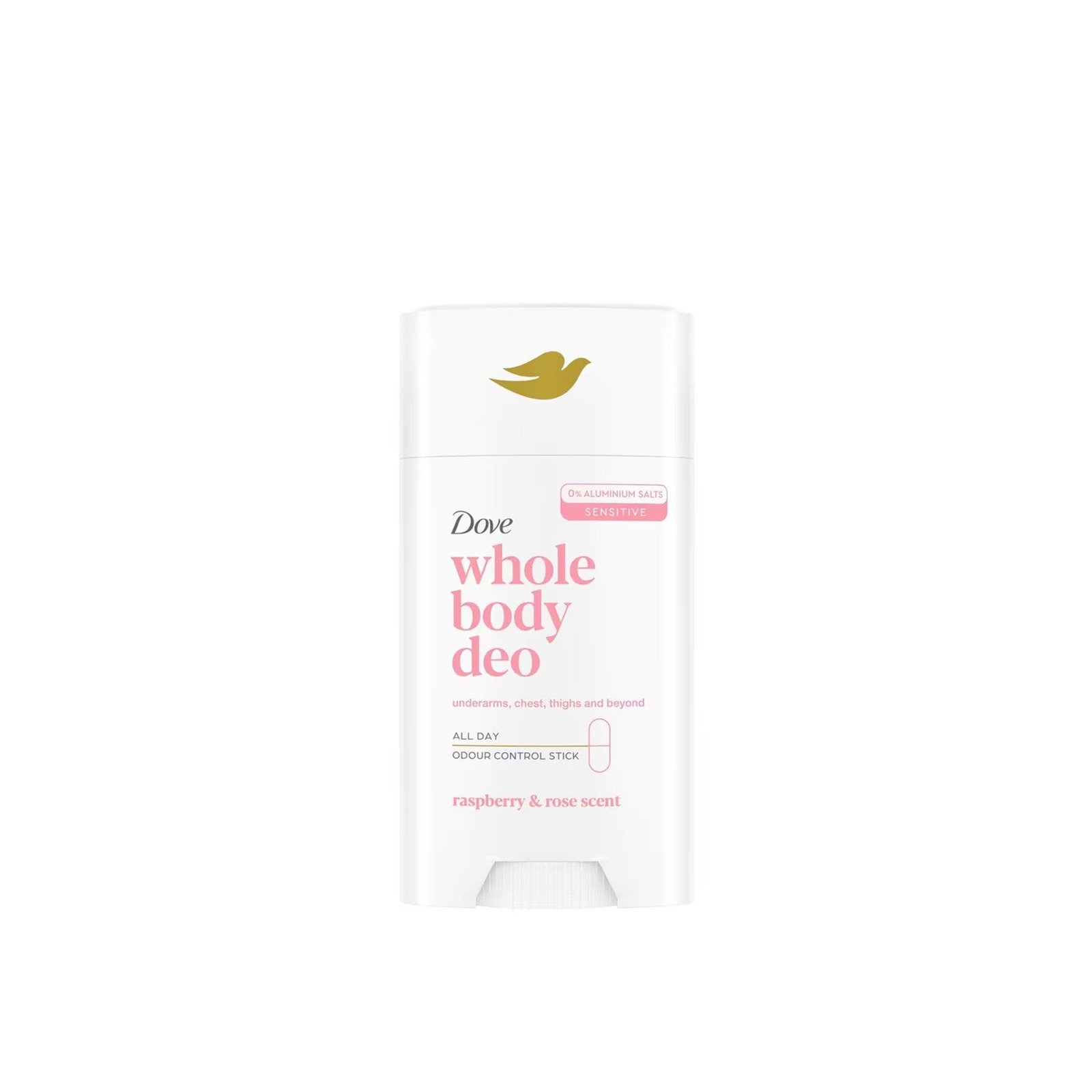 Dove Whole Body Deo Déodorant Stick Parfum Framboise & Rose 75ml