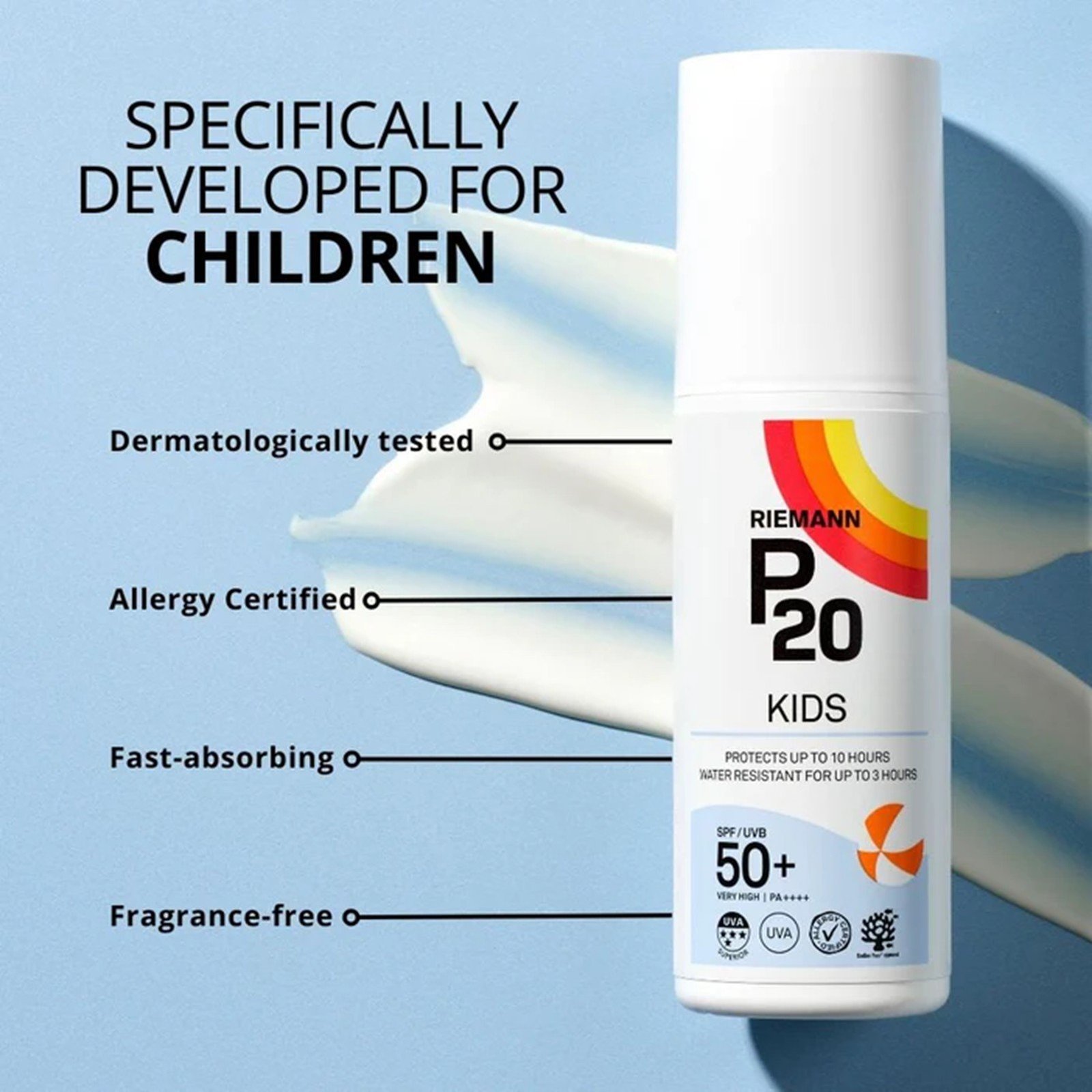 Riemann P20 Kids Sunscreen SPF50+ 200ml (6.76floz)