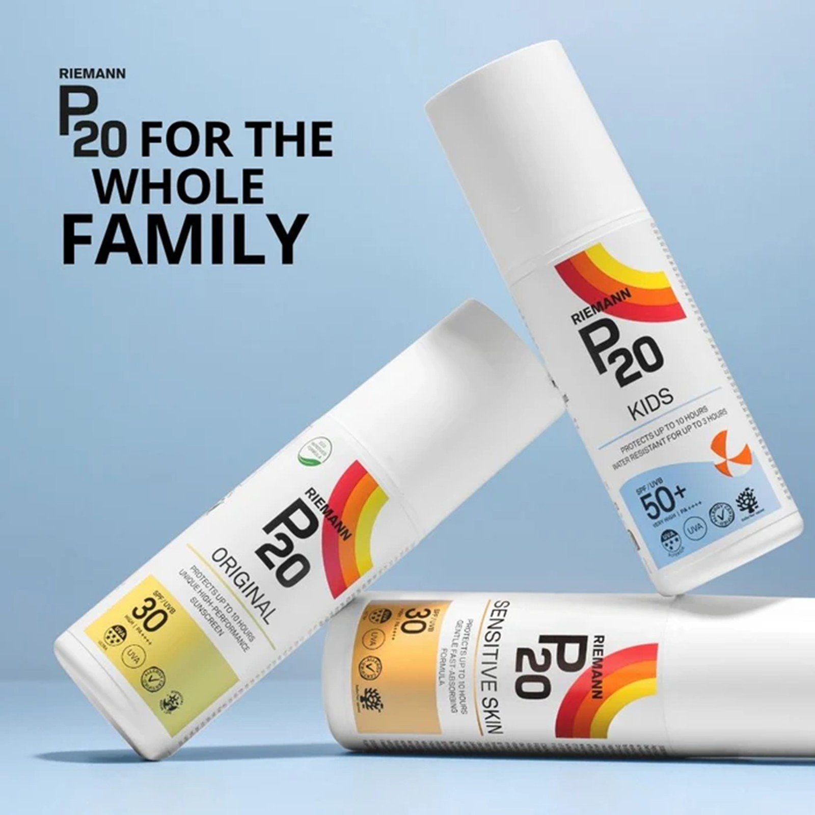Riemann P20 Kids Sunscreen SPF50+ 200ml (6.76floz)
