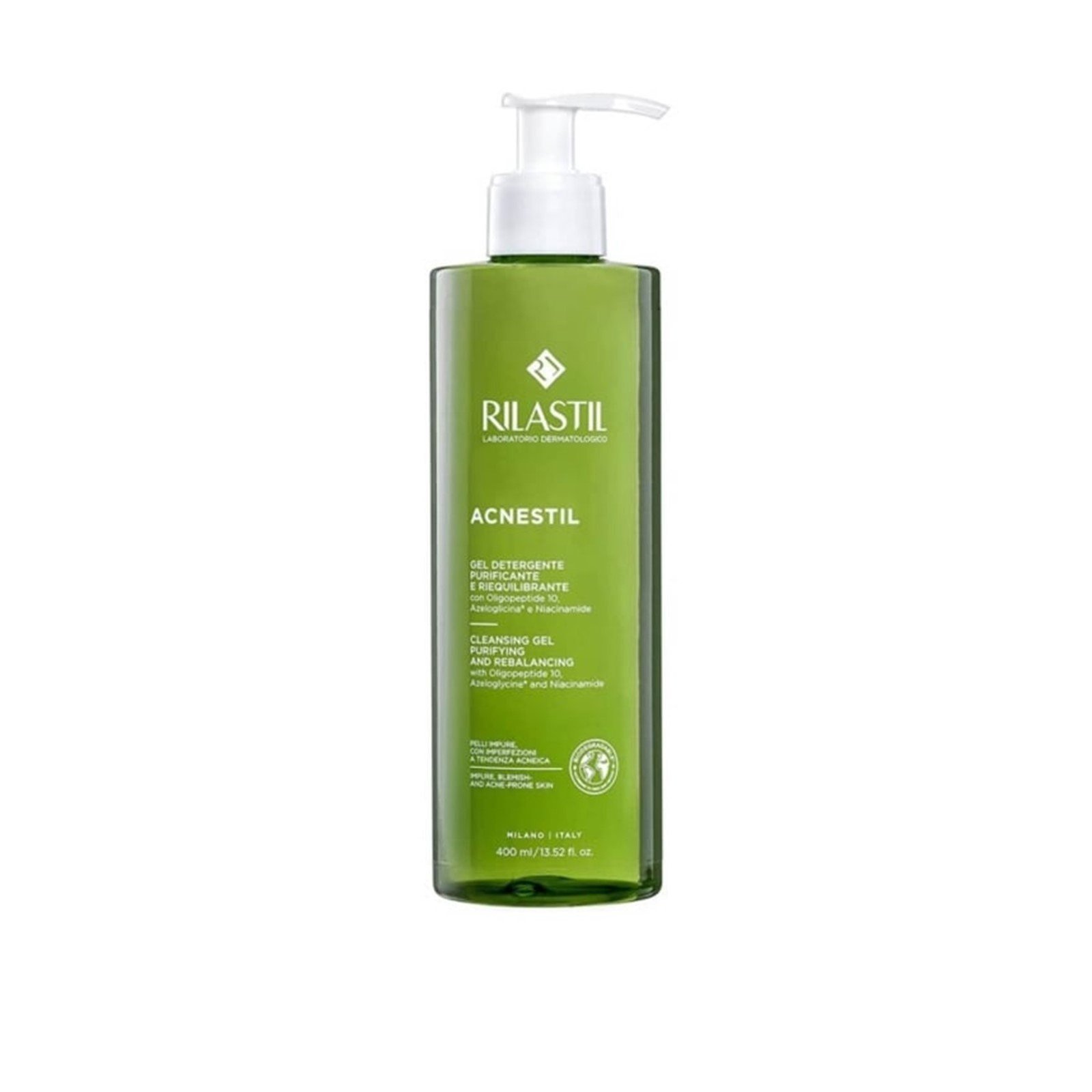 Rilastil Acnestil Purifying and Rebalancing Cleansing Gel 400ml