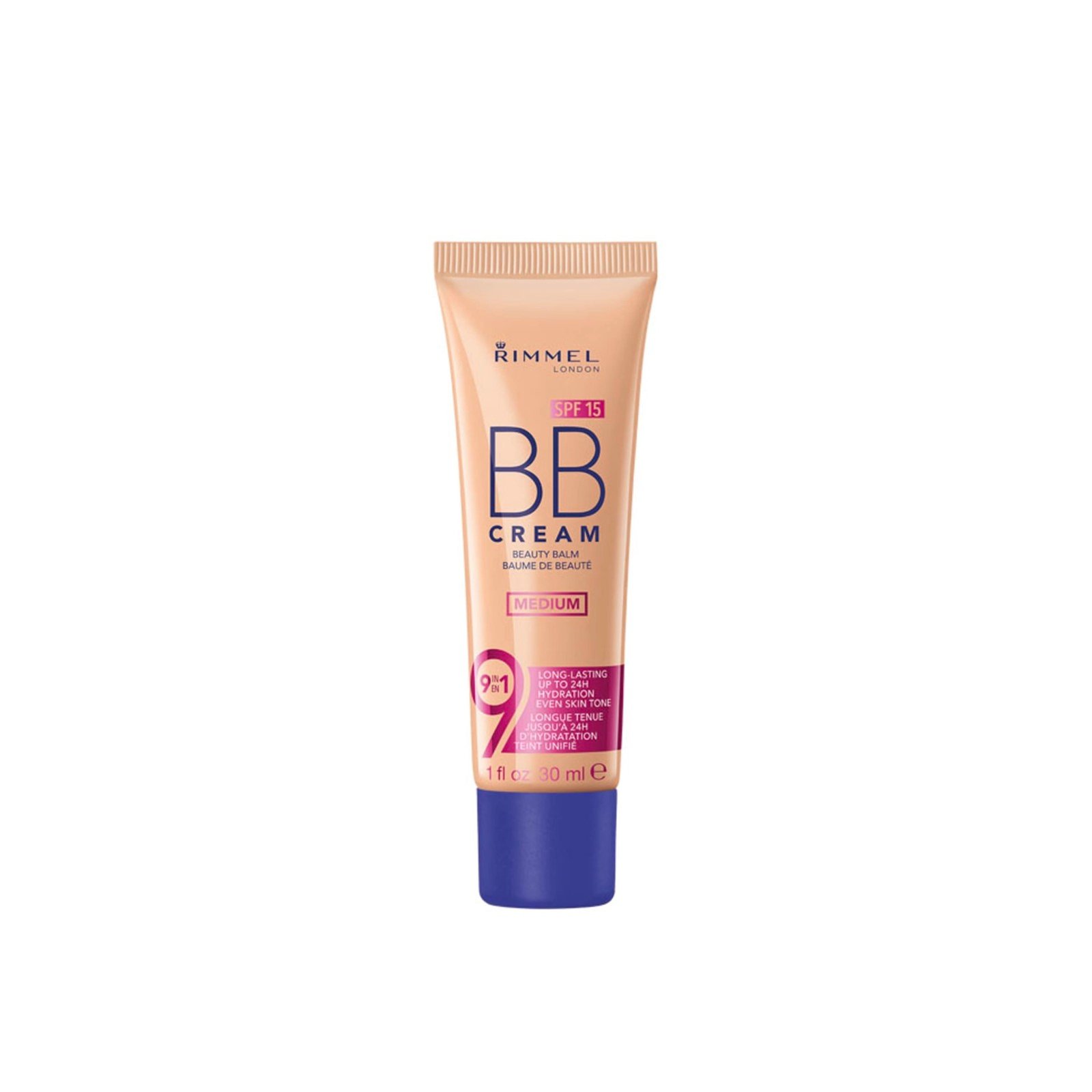 Rimmel London BB Cream 9-In-1 Beauty Balm SPF15 Medium 30ml