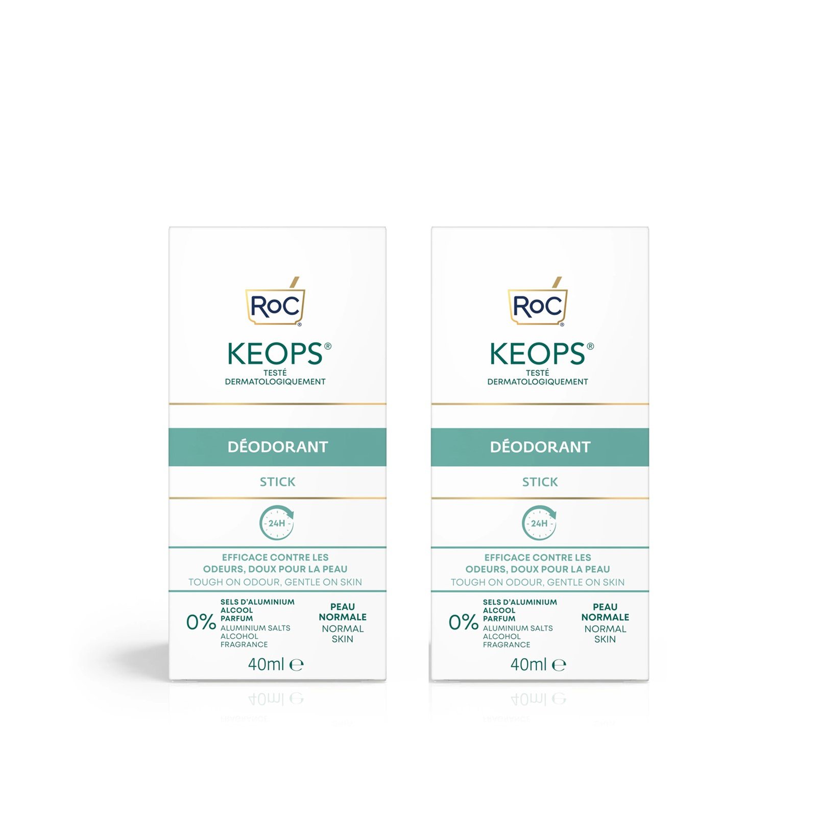 RoC Keops Deo Stick 40ml x2