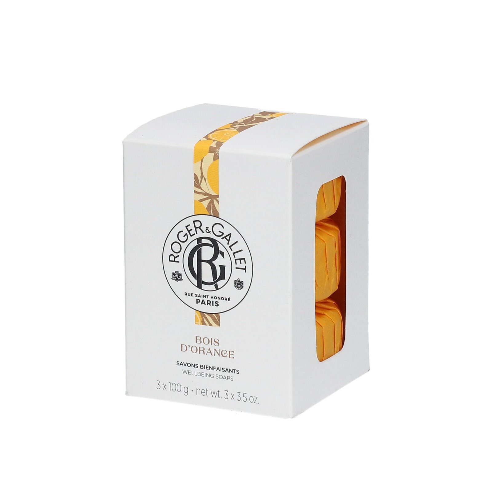 Roger&Gallet Bois D'Orange Scented Soap Gift Set 3x100g
