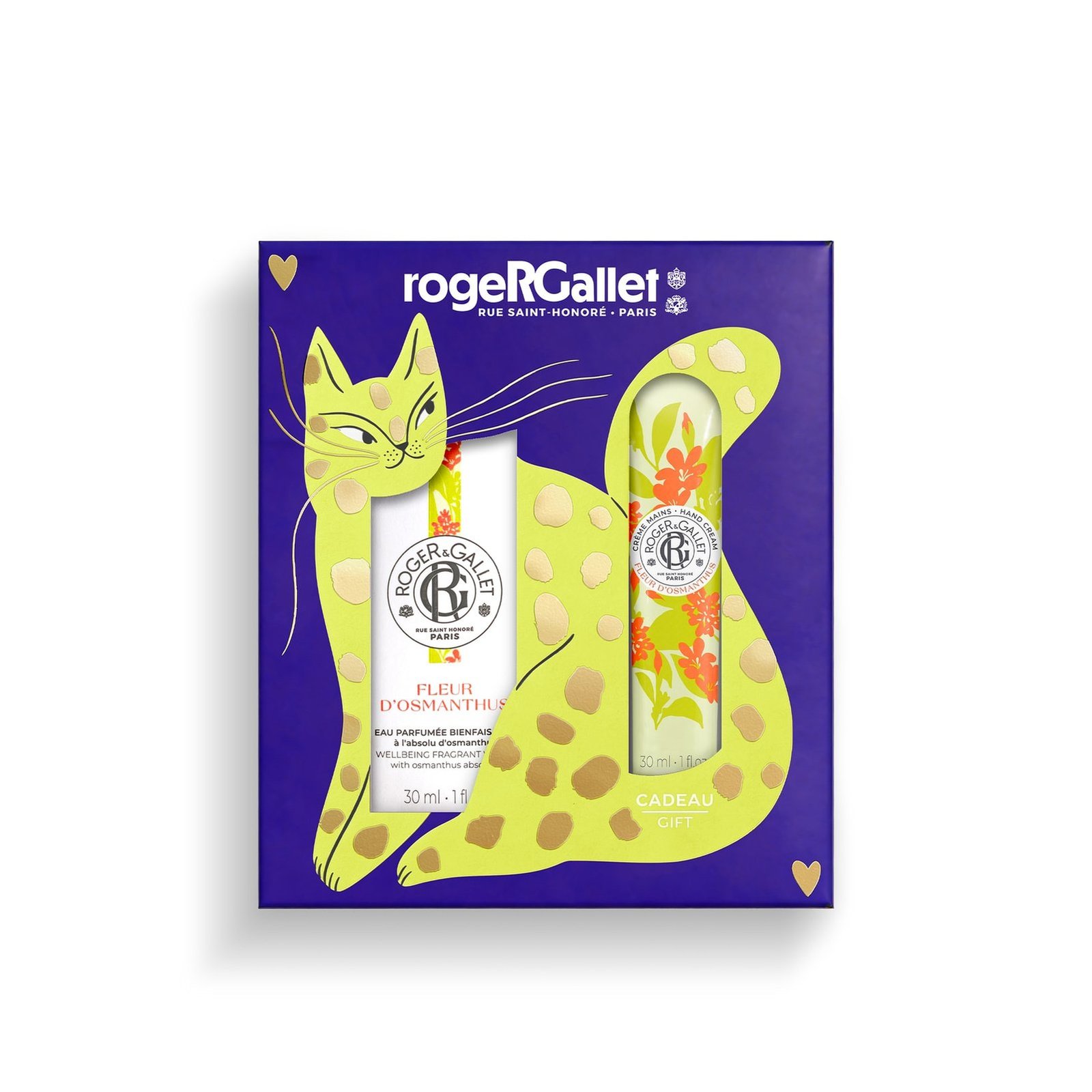 Roger&Gallet Fleur D'Osmanthus Wellbeing Fragrant Water 30ml + Hand Cream 30ml