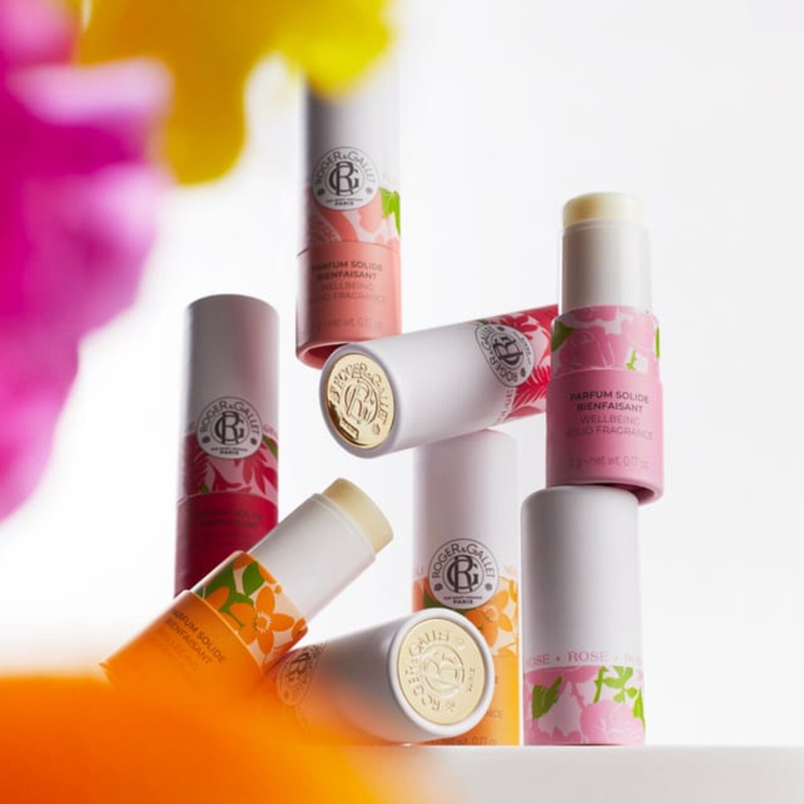 Roger&Gallet Vanille Soleil Parfum Solide Bien-Être 5g