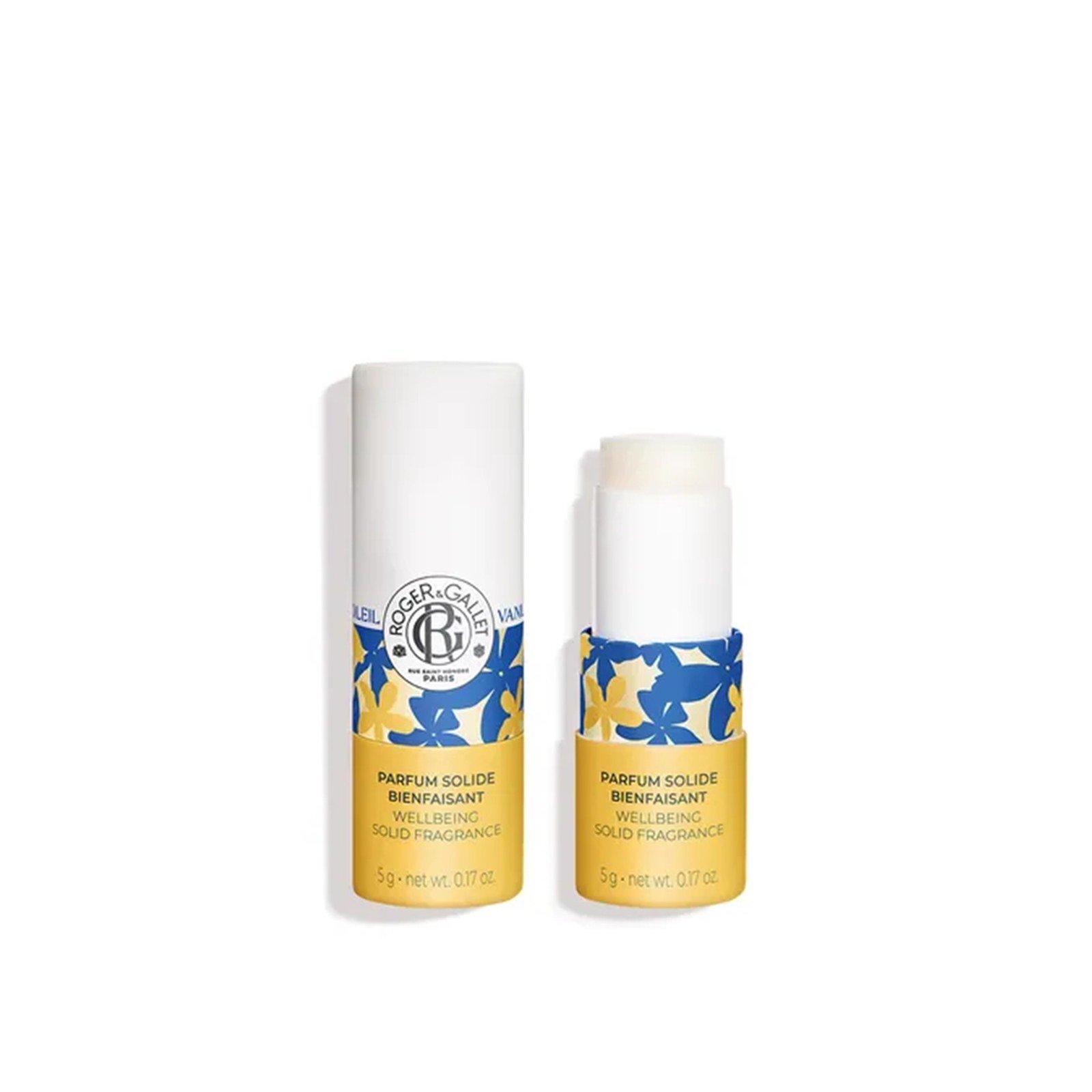 Roger&Gallet Vanille Soleil Parfum Solide Bien-Être 5g