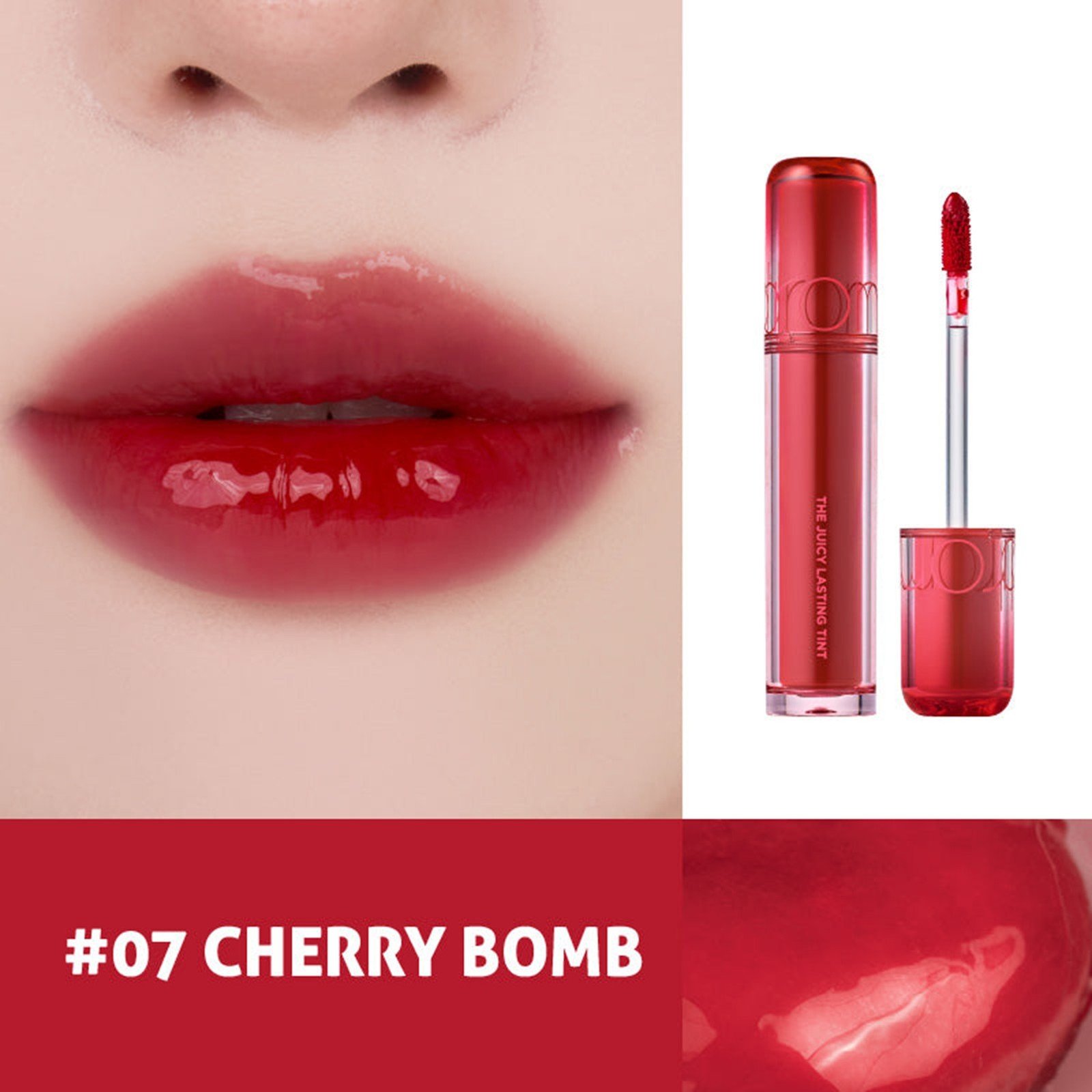 Romand The Juicy Lasting Tint 07 Cherry Bomb 3.5g (0.12oz)