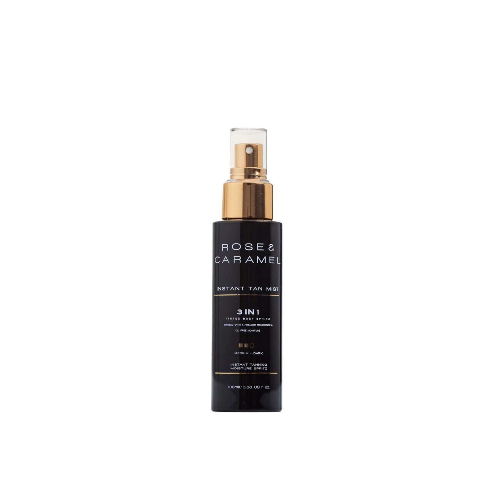 Rose & Caramel 3-in-1 Instant Tanning Mist 100ml