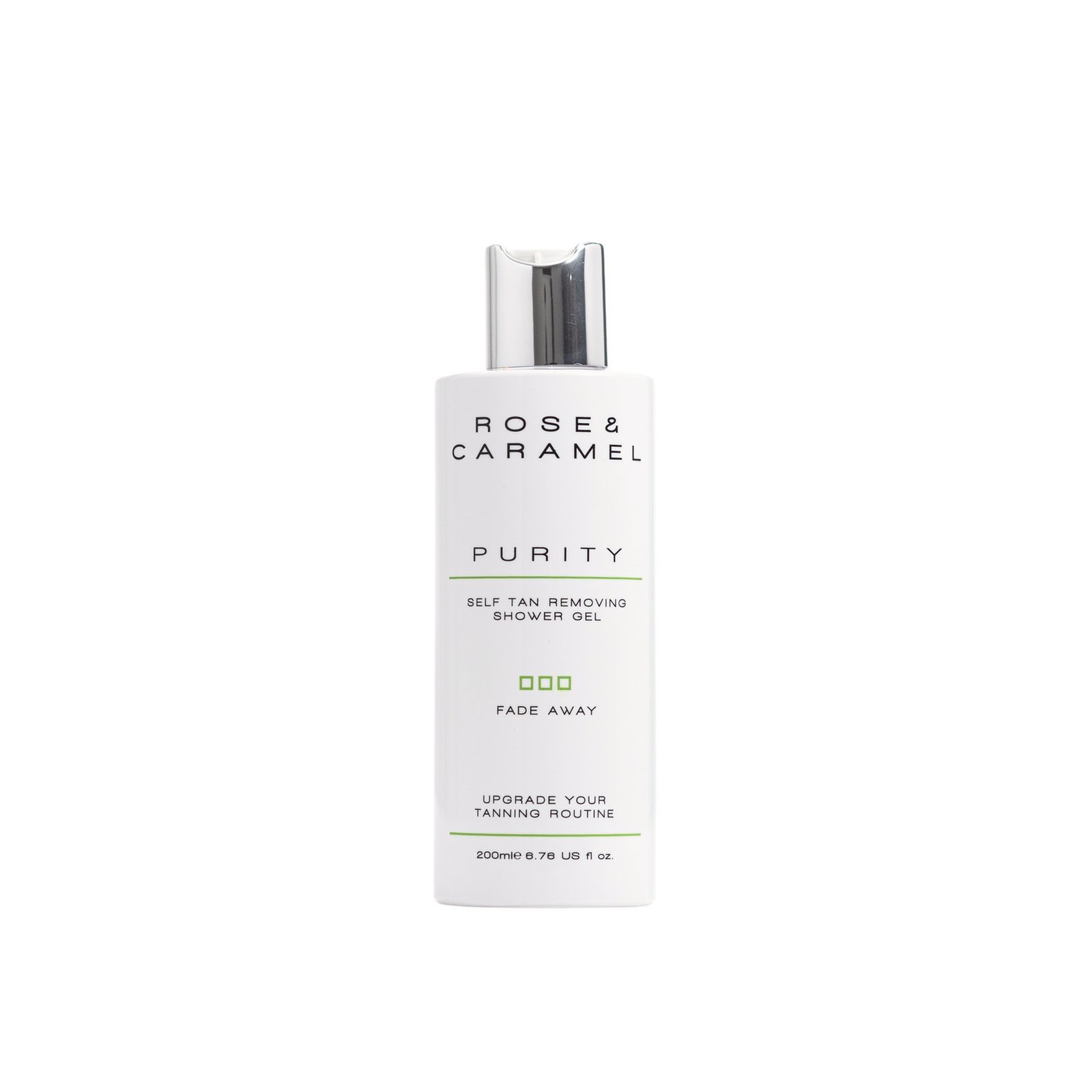 Rose & Caramel Purity Self Tan Removing Shower Gel 200ml