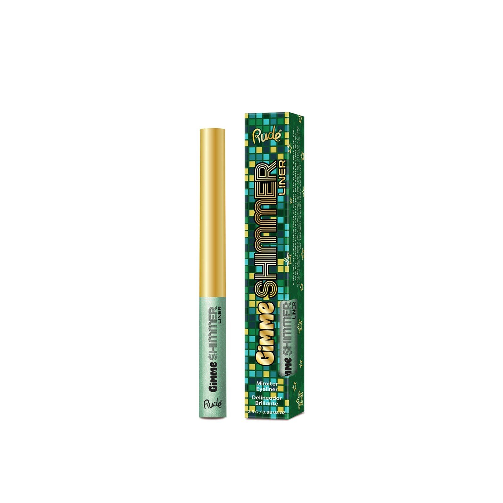 Rude Cosmetics محدد لامع Gimme Shimmer Emerald 2.5g