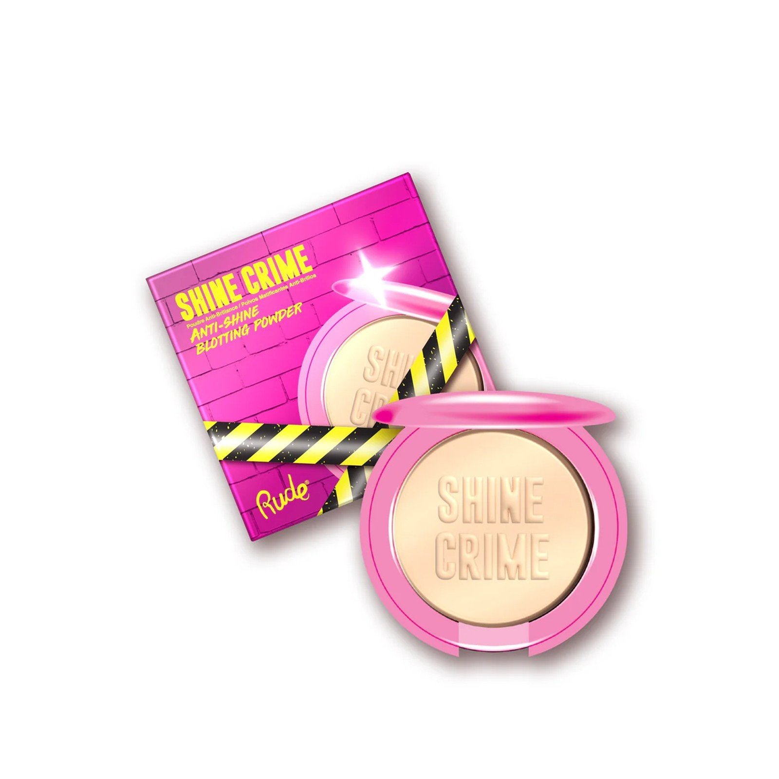 Rude Cosmetics Shine Crime Anti-Shine Blotting Powder