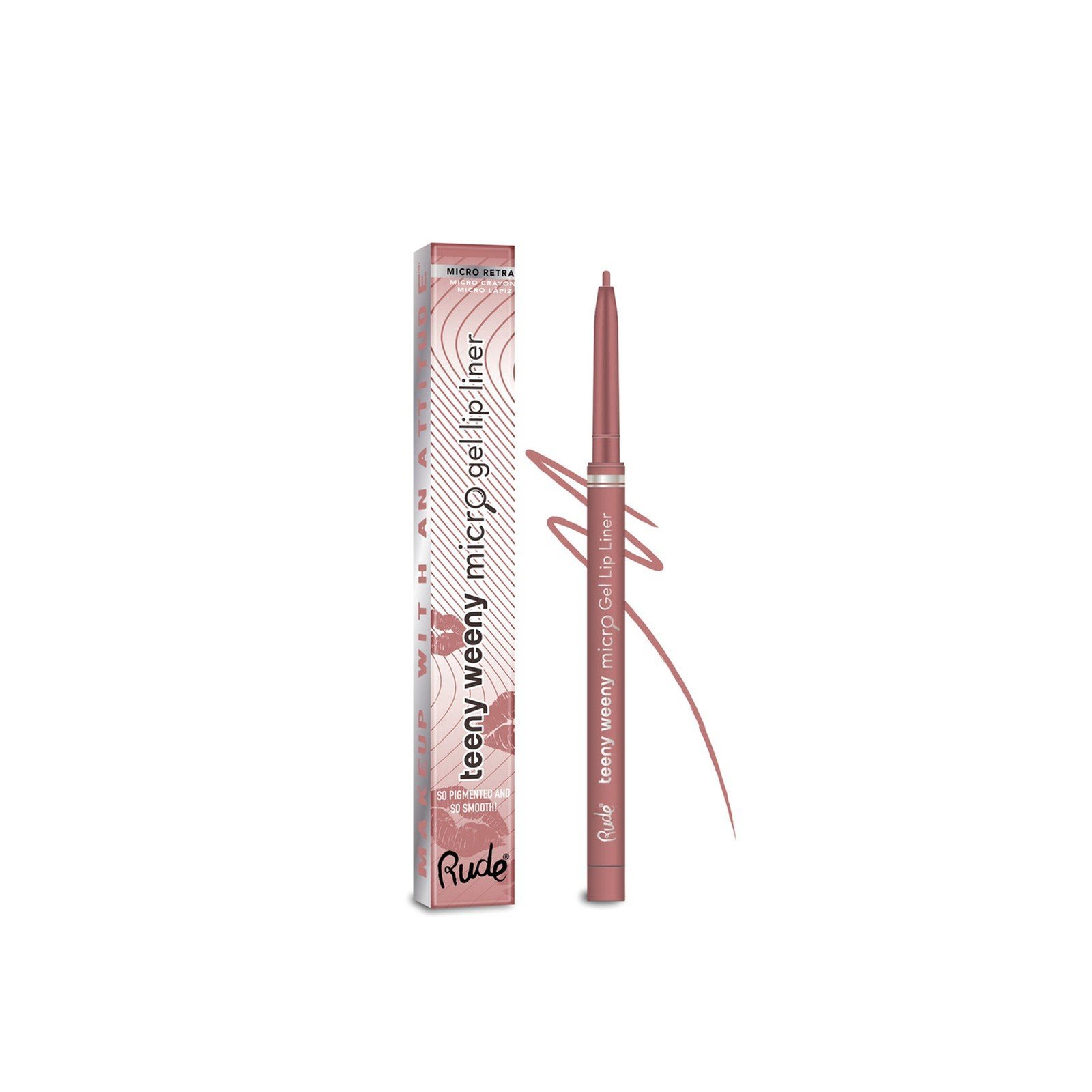 Rude Cosmetics Teeny Weeny Micro Gel Lip Liner High Standards 0.1g