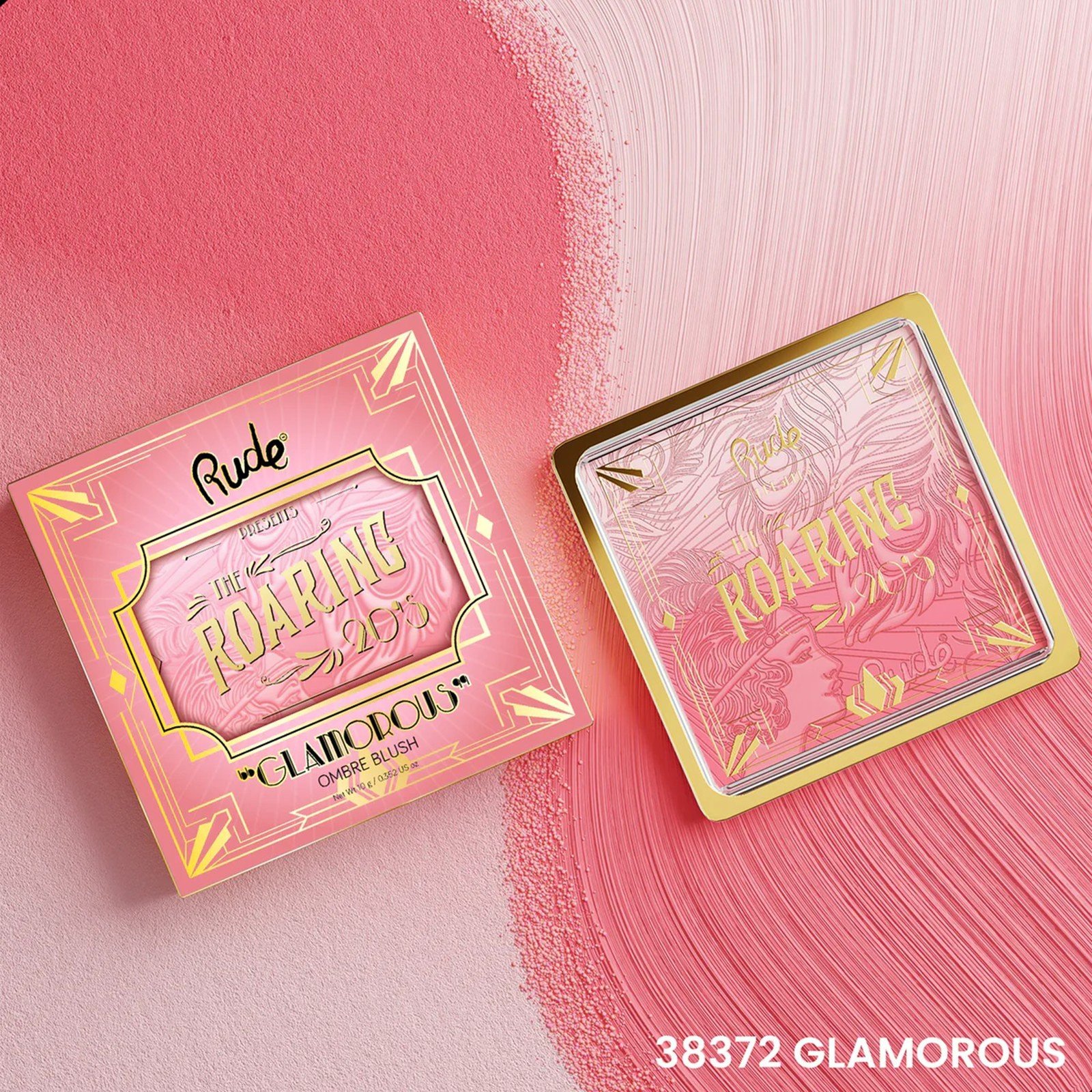 Rude Cosmetics The Roaring 20's أحمر خدود متدرج Glamorous 10g