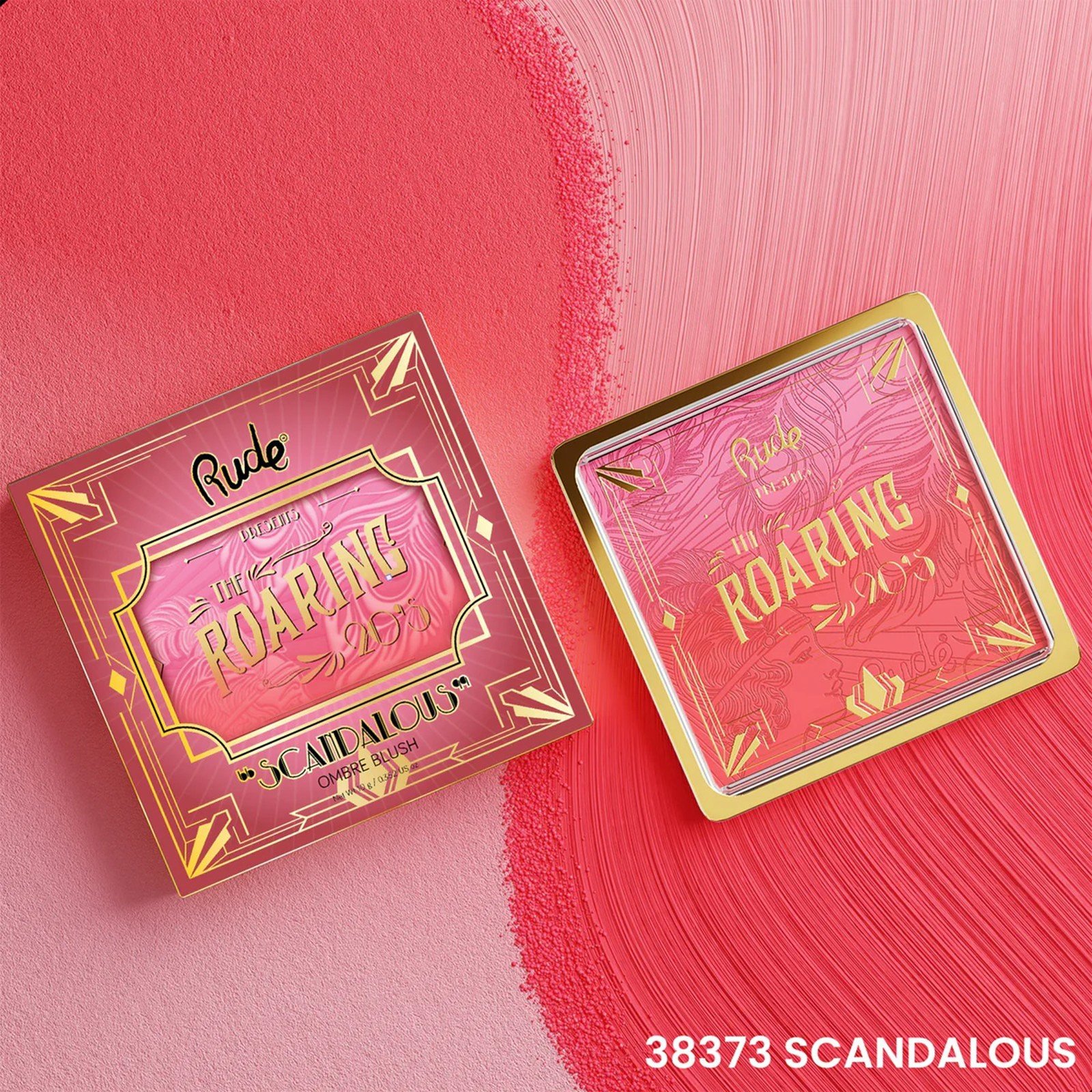 Rude Cosmetics The Roaring 20's Ombre Blush Scandalous 10g (0.35oz)