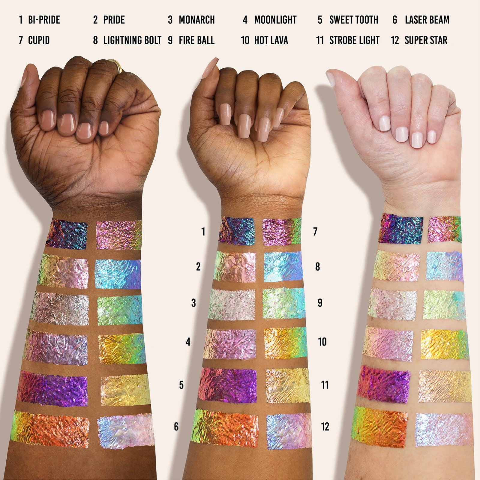 Danessa Myricks Beauty Infinite Chrome Flakes Strobe Light 3.8g