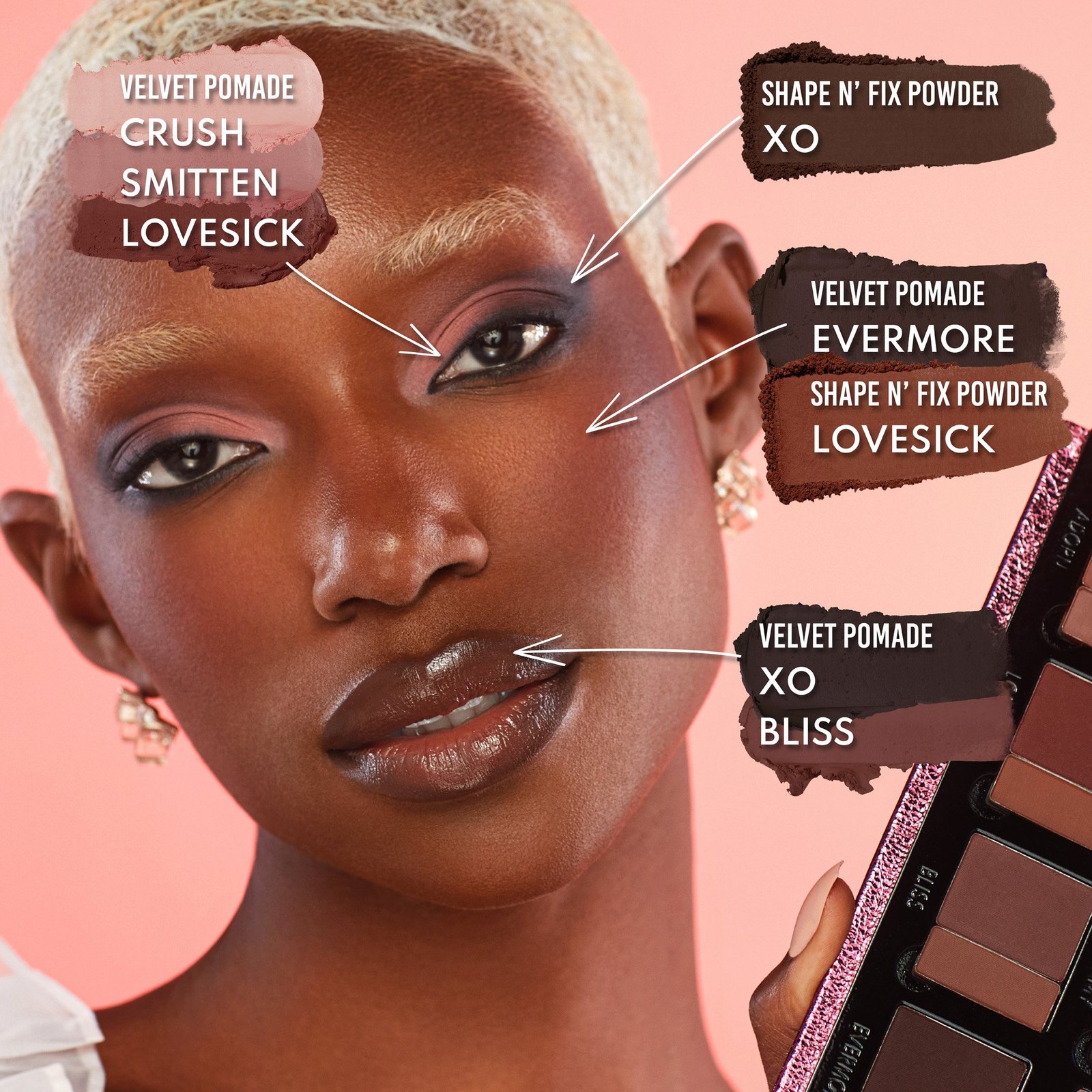 Danessa Myricks Beauty Groundwork Palette Blooming Romance