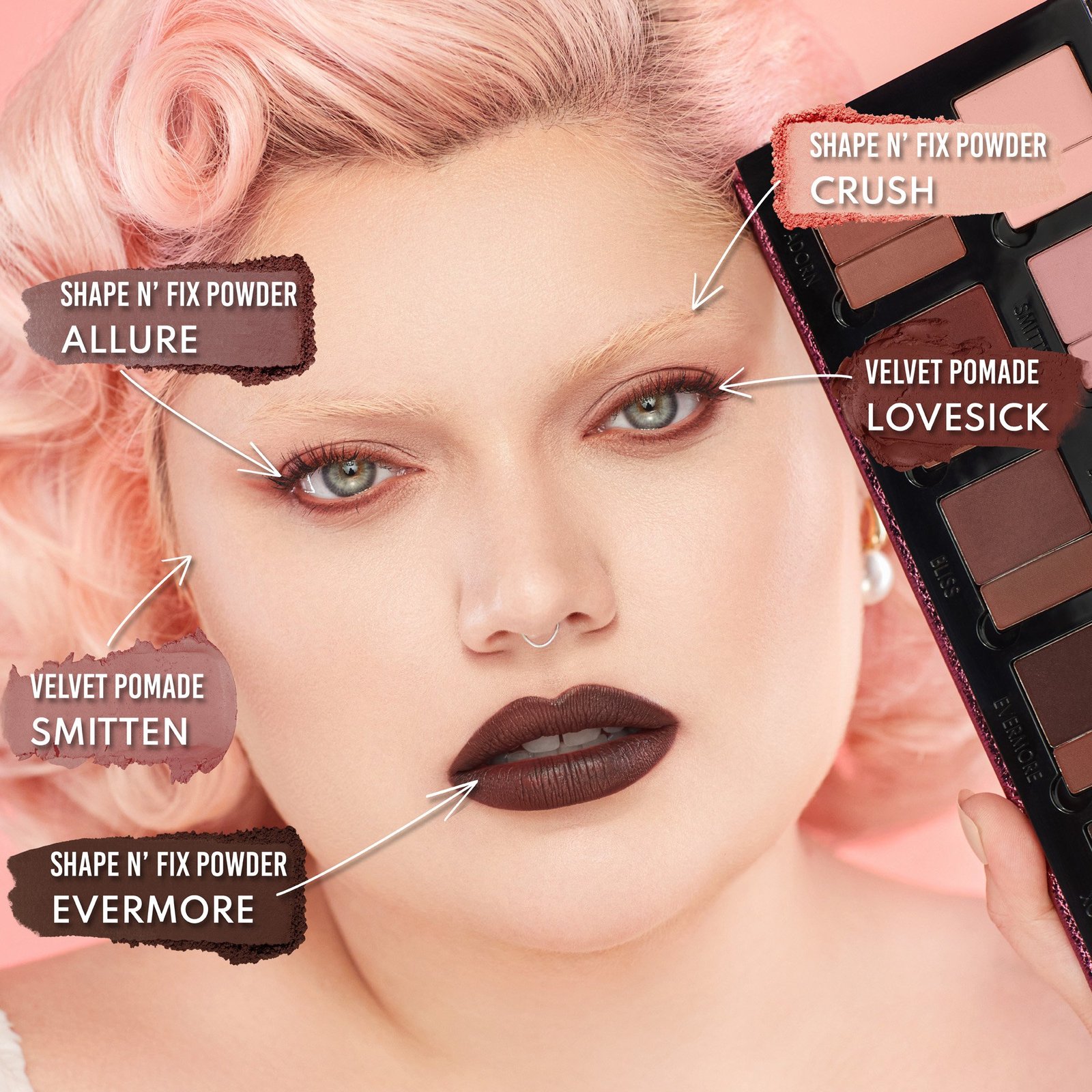 Danessa Myricks Beauty Groundwork Palette Blooming Romance