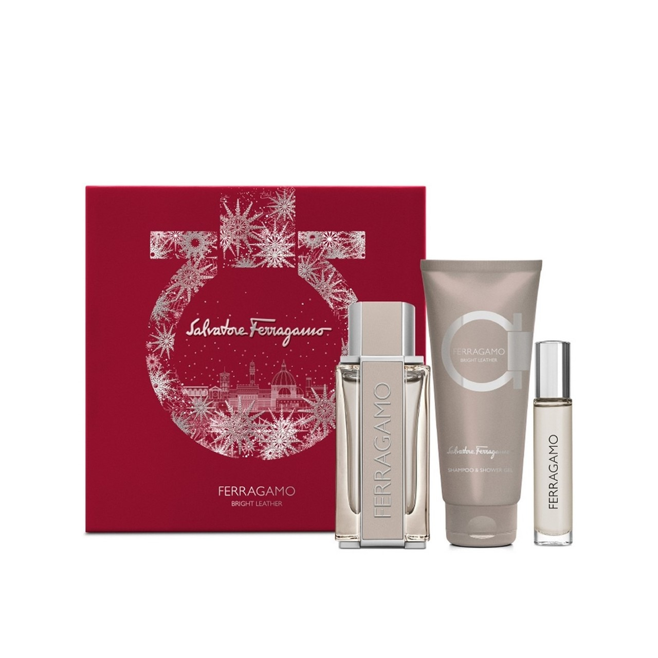 Salvatore Ferragamo Bright Leather Eau de Toilette 100ml Gift Set