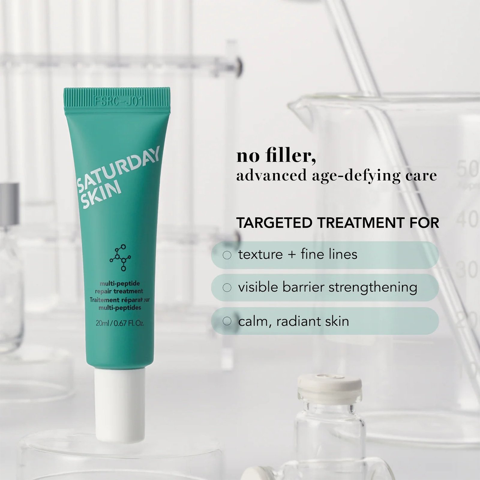 Saturday Skin Multi-Peptide Repair Treatment 20ml