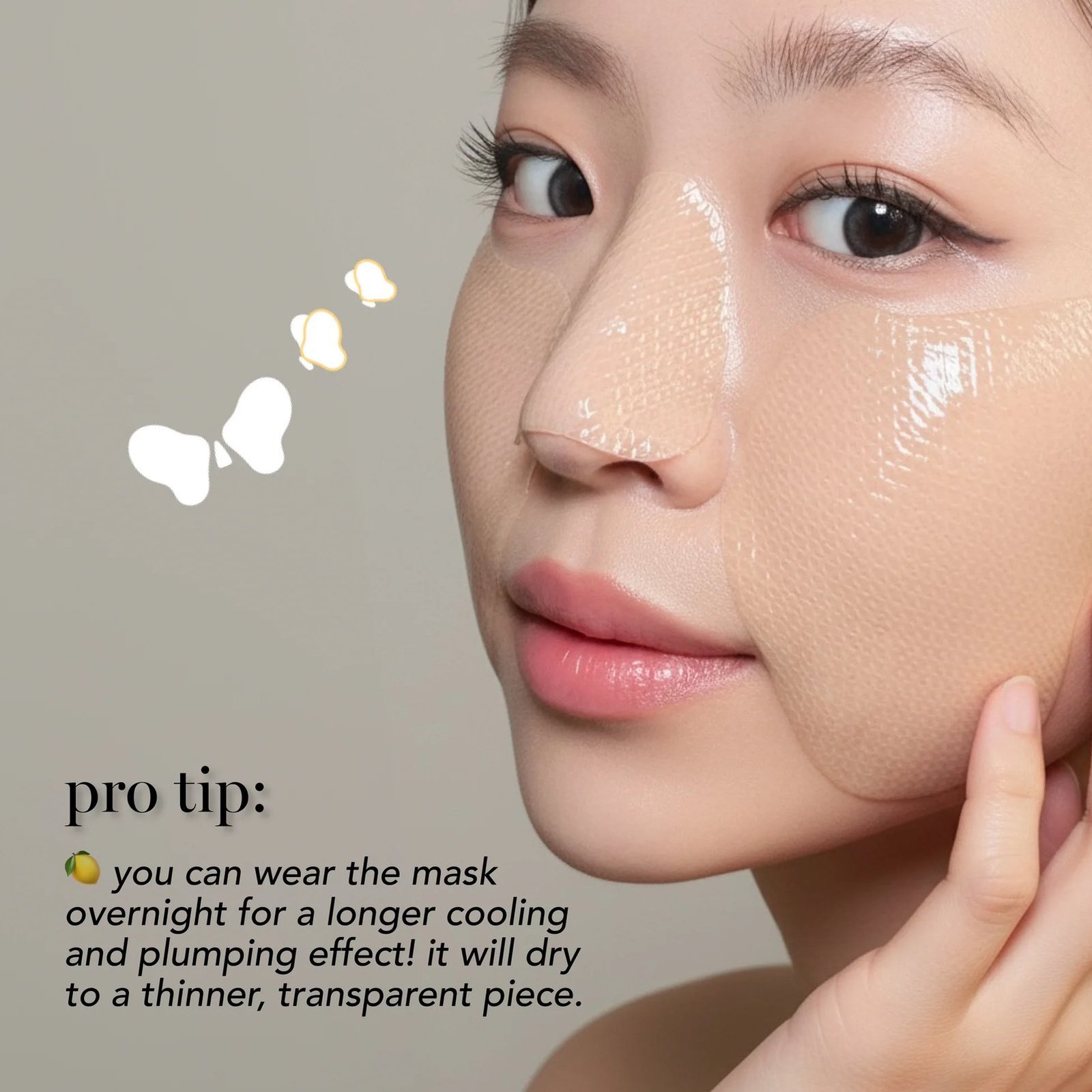 Saturday Skin Yuzu Vitamin C Butterfly Hydrogel Mask 4x40g