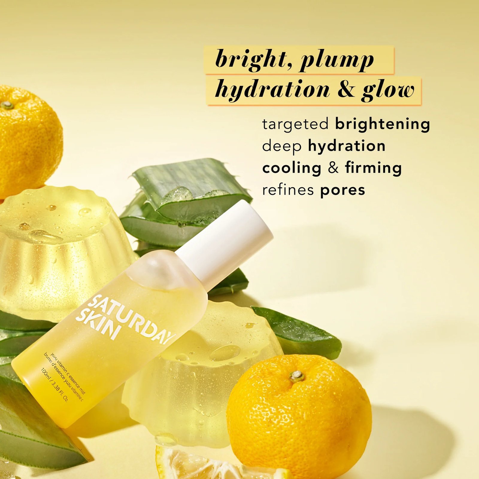 Saturday Skin Yuzu Vitamin C Essence Mist 100ml