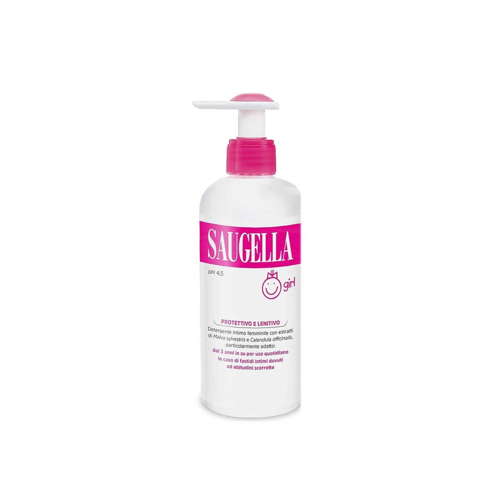 Saugella Girl غسول النظافة اليومية الحميمة 250ml