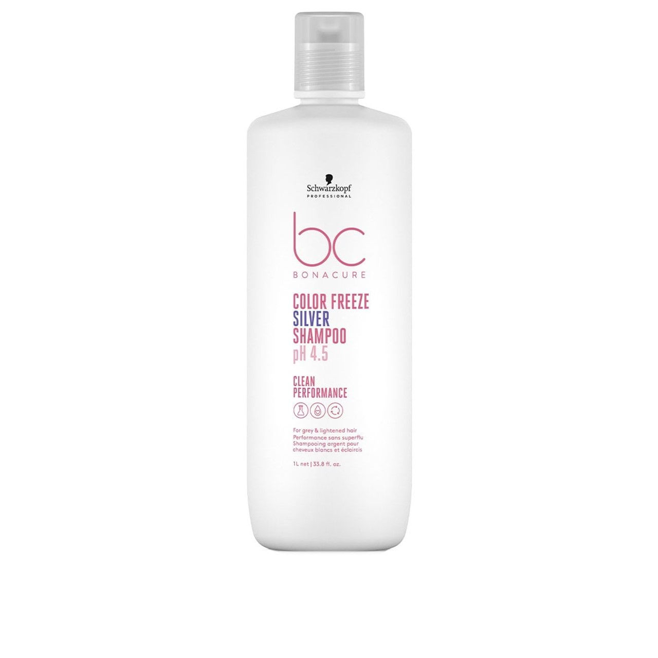 Schwarzkopf BC pH 4.5 Color Freeze Silver Shampoo