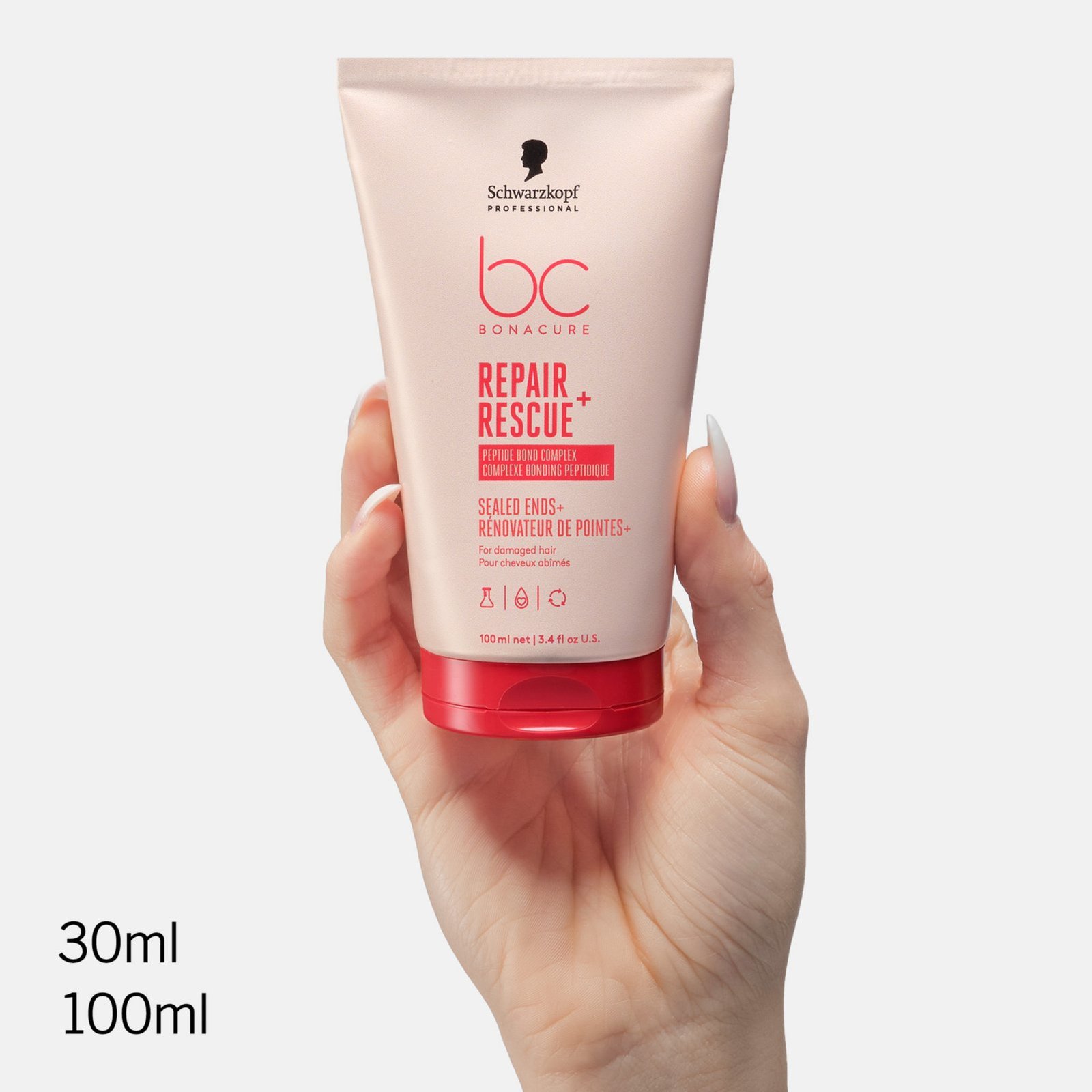 Schwarzkopf BC Repair Rescue+ Sealed Ends+ 100ml