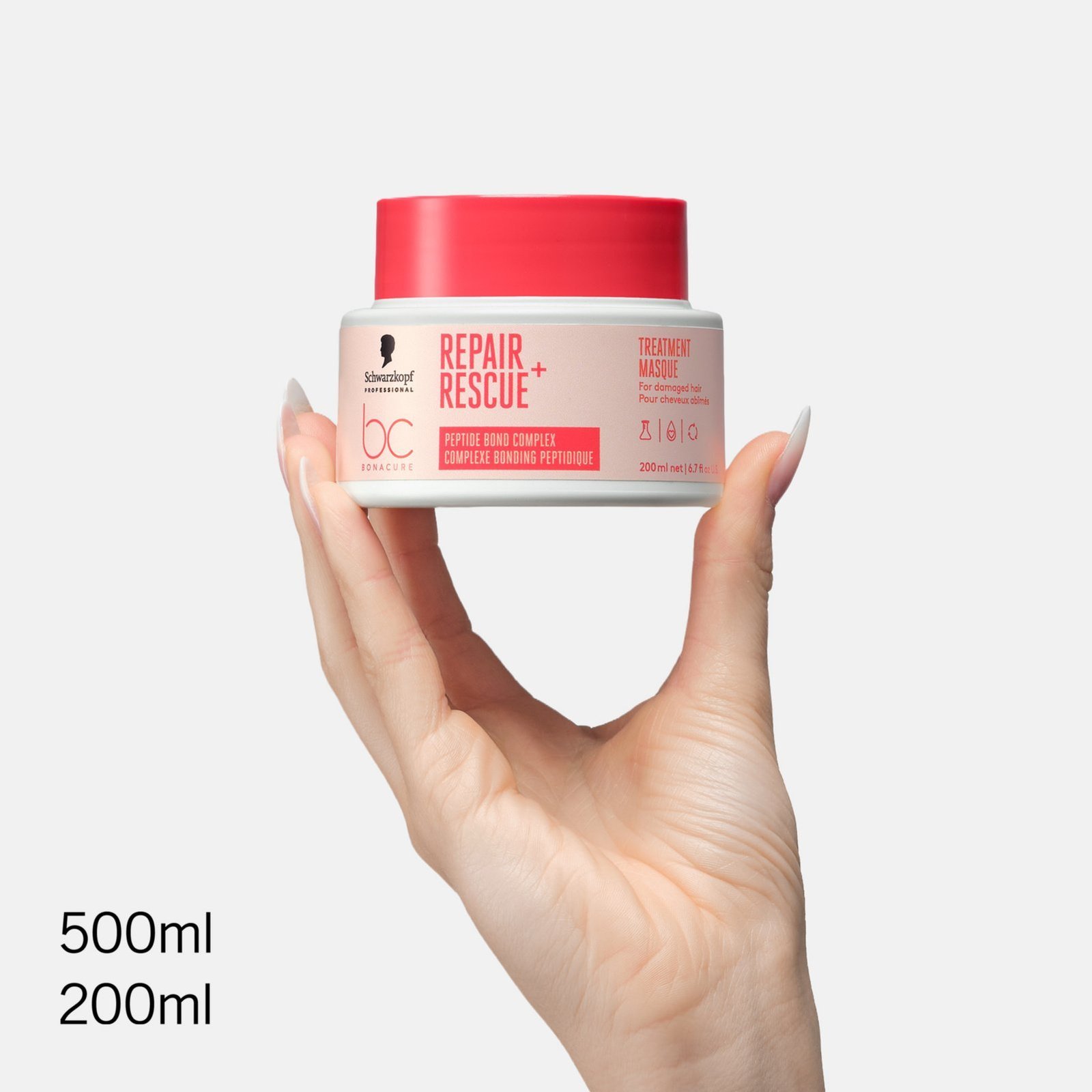Schwarzkopf BC Repair Rescue+ Treatment Mask 500 ml