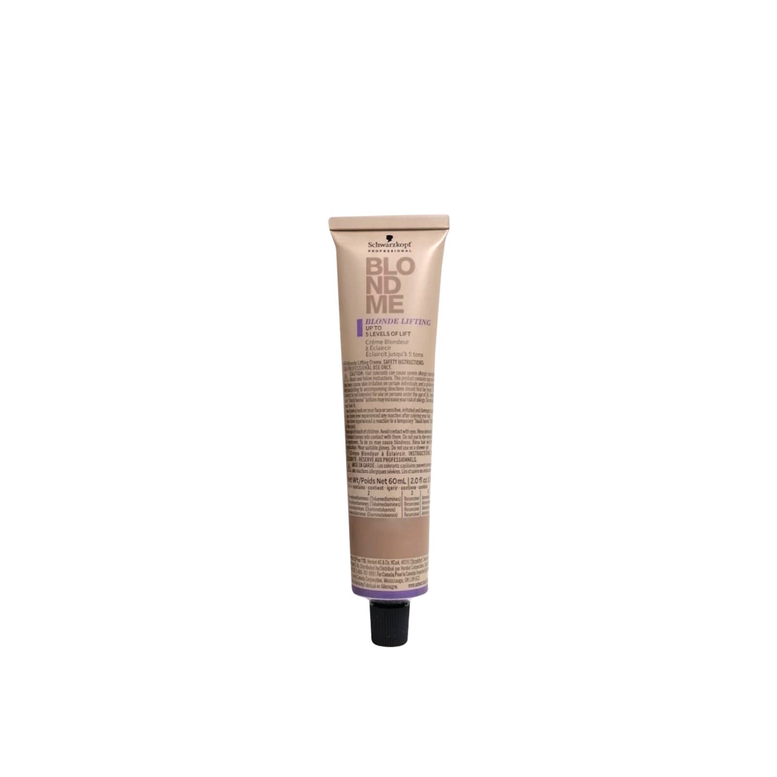 Schwarzkopf BLONDME كريم رفع اللون للشعر الأشقر L-Steel Blue 60ml