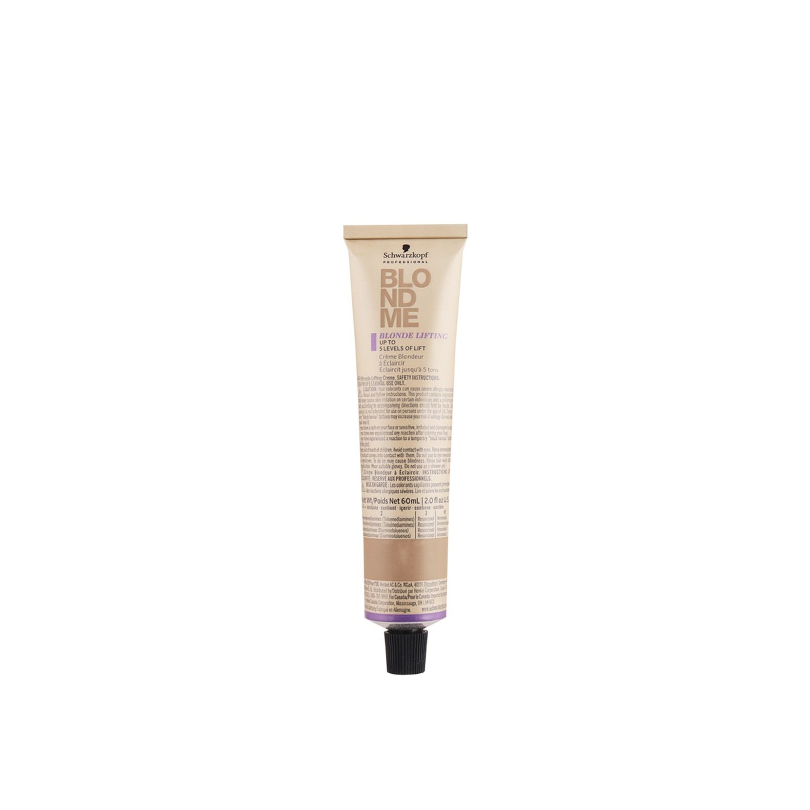 Schwarzkopf BLONDME كريم رفع اللون للشعر الأشقر L-Steel Blue 60ml