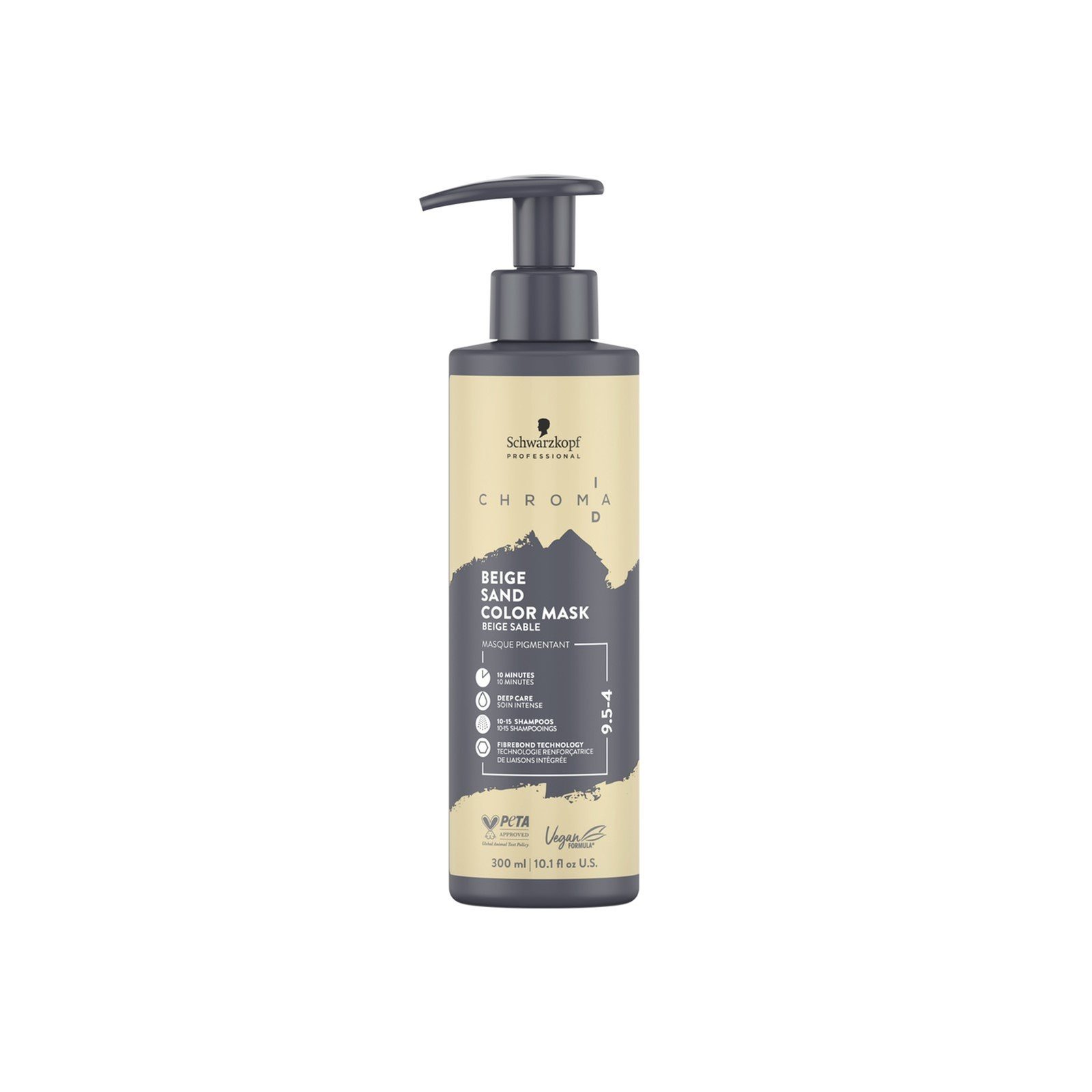 Schwarzkopf Chroma ID Mascarilla Capilar Coloreante Bonding 9.5-4 Beige Sand 300ml