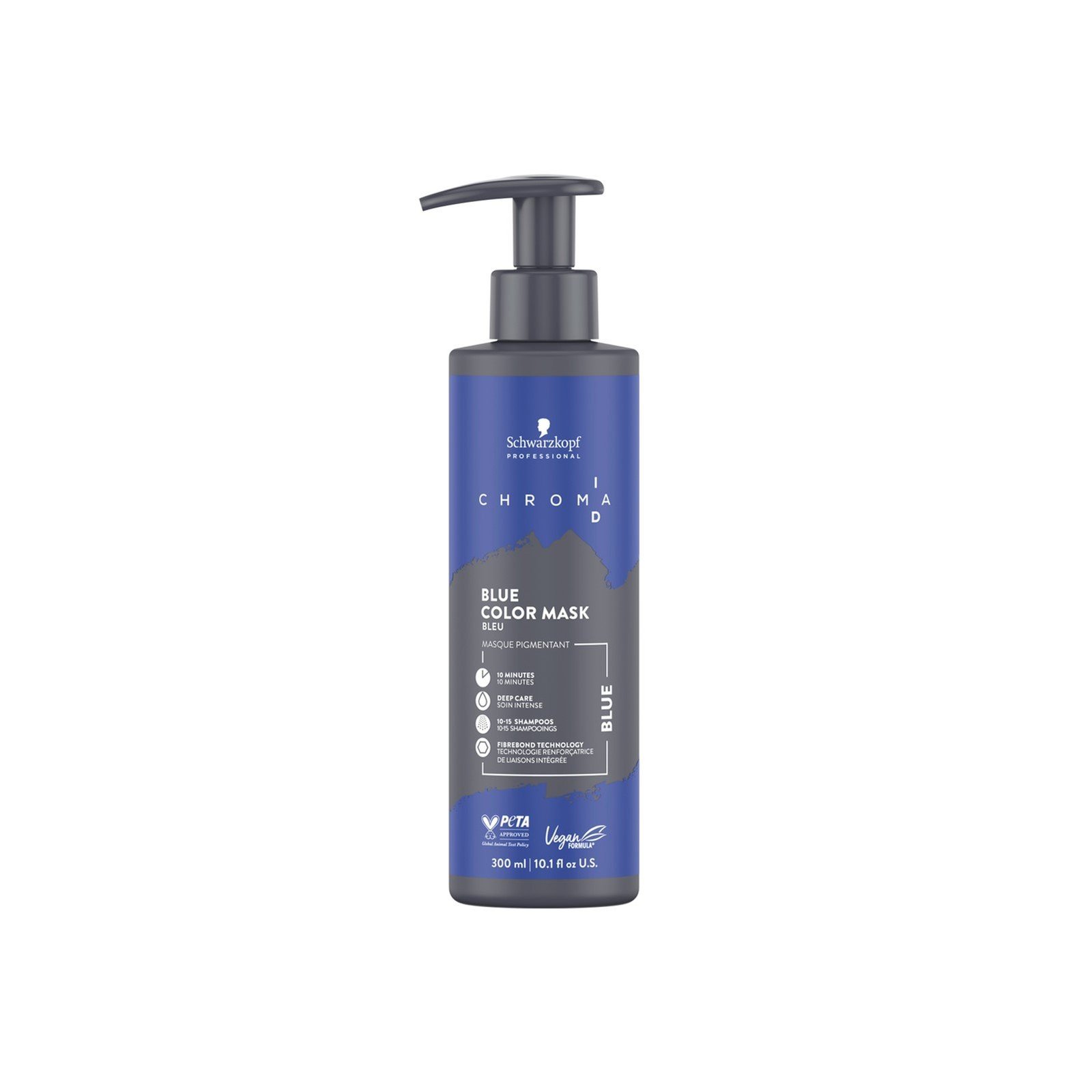 Schwarzkopf Chroma ID قناع تلوين بتقنية الترابط Blue 300ml