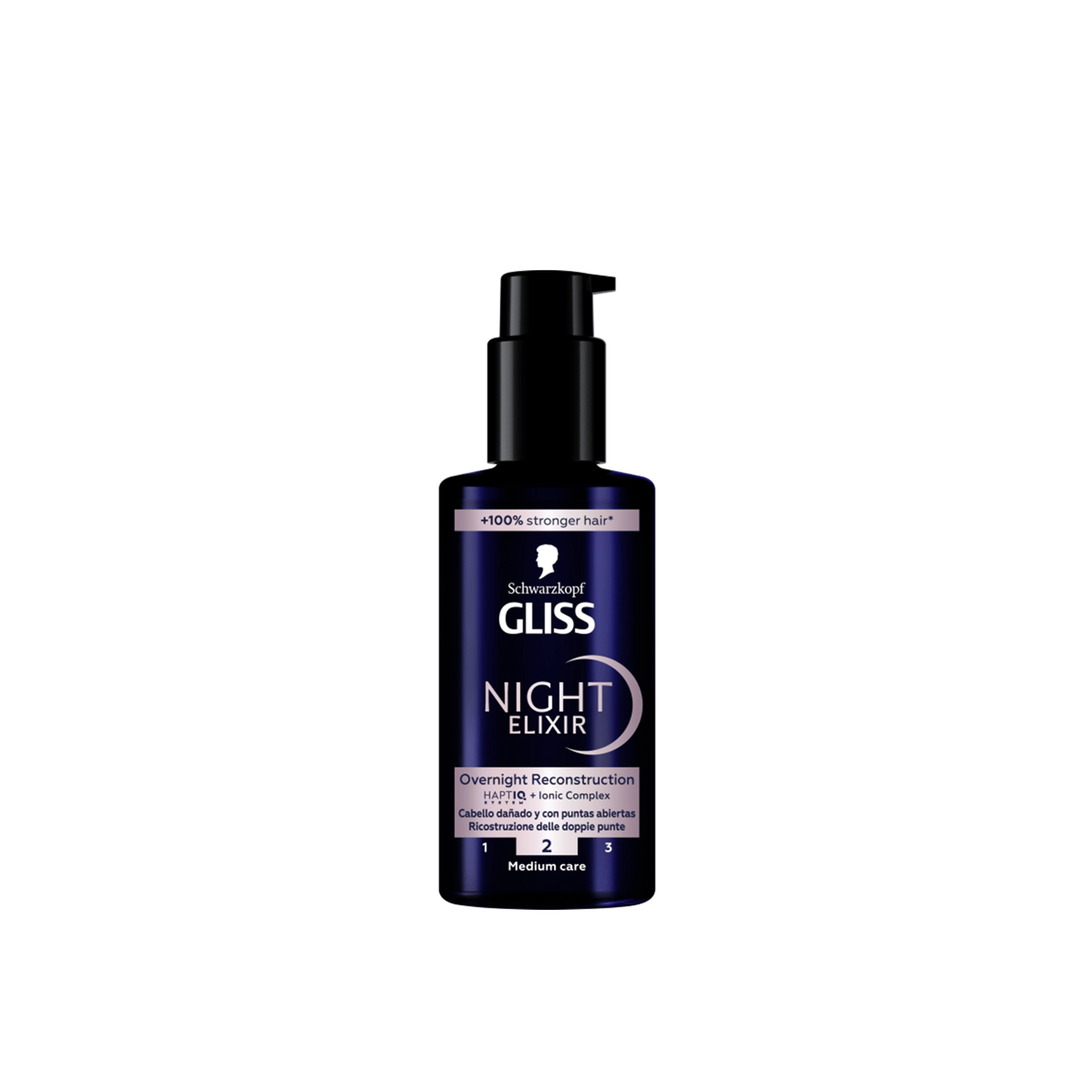 Schwarzkopf Gliss Elixir de Noche Reconstrucción Nocturna 100ml