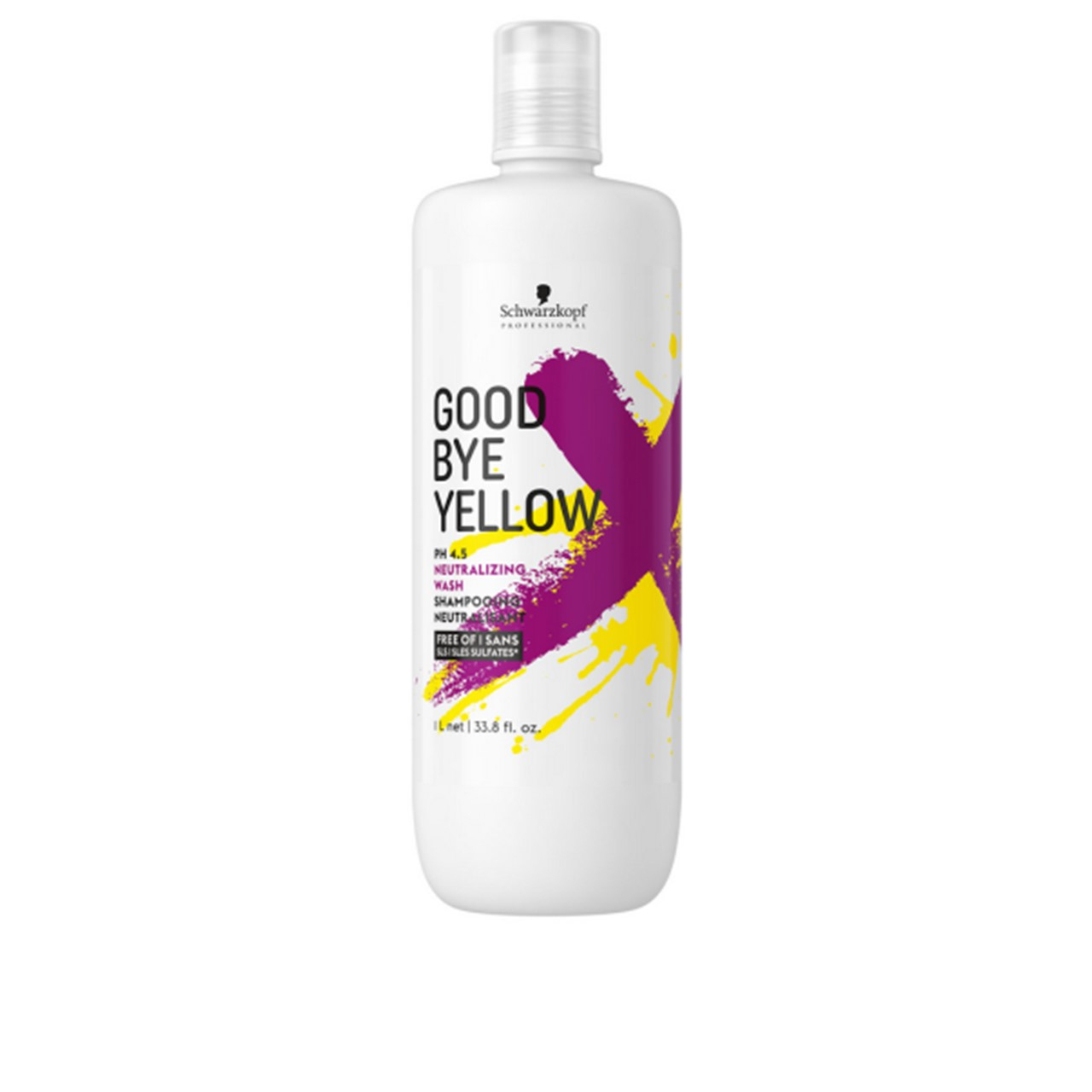 Schwarzkopf Goodbye Yellow Neutralizing Wash Shampoo