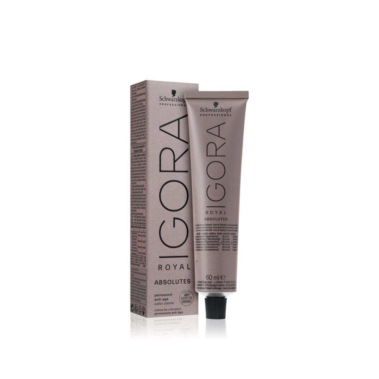 Schwarzkopf Igora Royal Absolutes Permanent Anti-Age Color Creme 7-60 Medium Blonde Chocolate Natural 60ml