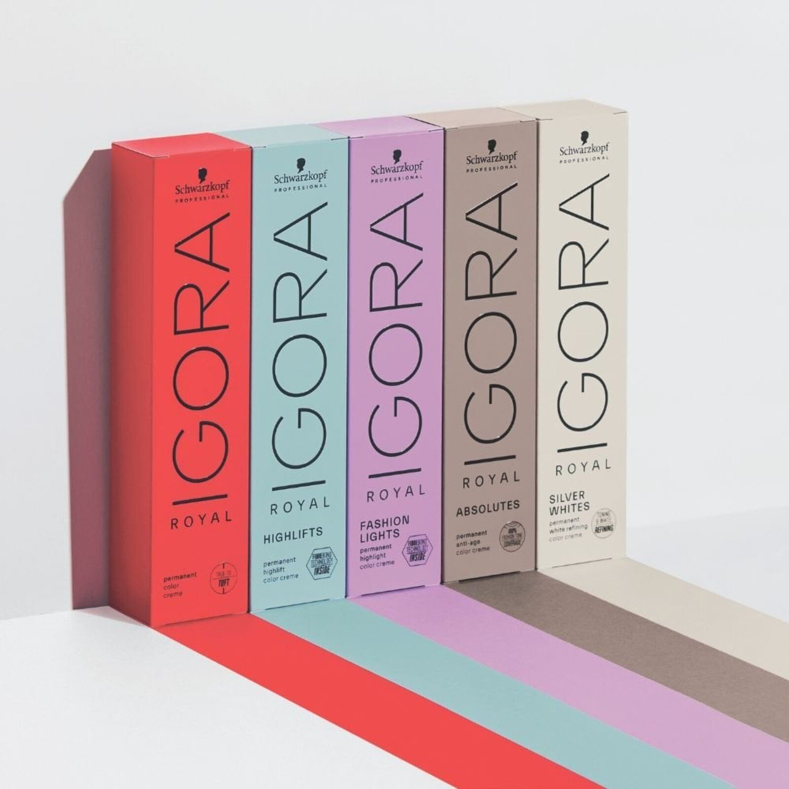 Schwarzkopf Igora Royal Fashion Lights Crema Colorante Permanente Para Mechas L-89 Red Violet 60ml