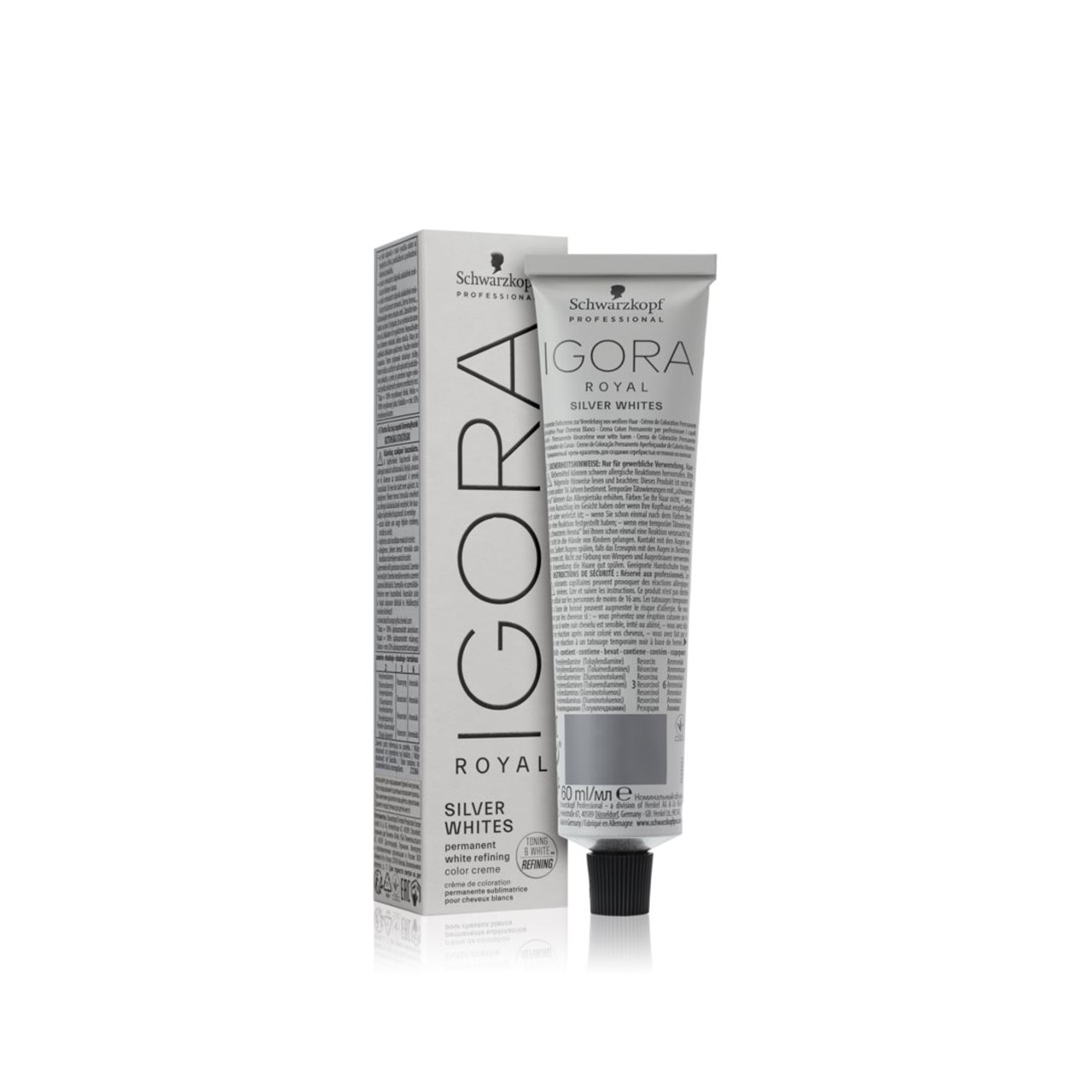 Schwarzkopf Igora Royal Silver Whites Coloração Permanente Dove Grey 60ml