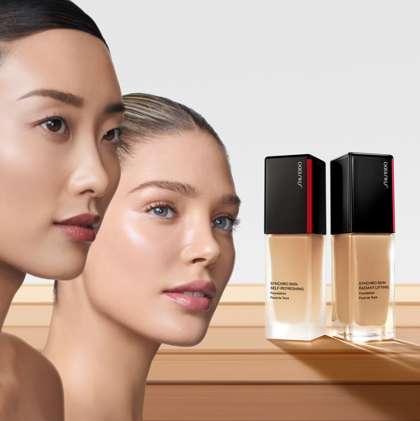 Shiseido Synchro Skin Self-Refreshing Base de Maquillaje SPF30 420 Bronze 30ml
