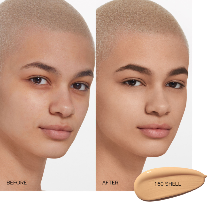Shiseido Synchro Skin Self-Refreshing Base de Maquillaje SPF30 160 Shell 30ml